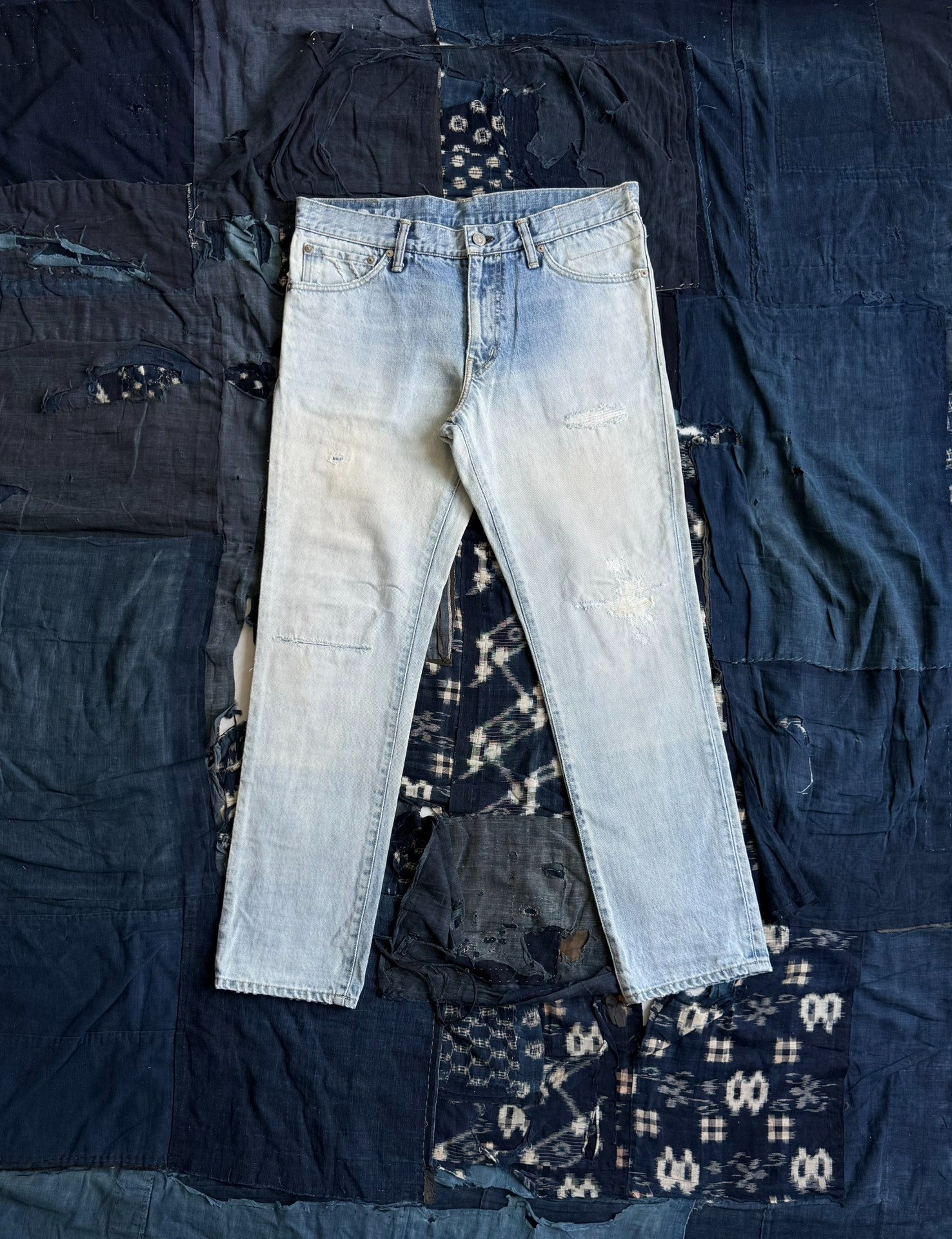 VISVIM 19SS SOCIAL SCULPTURE 04 DAMAGED JEANS