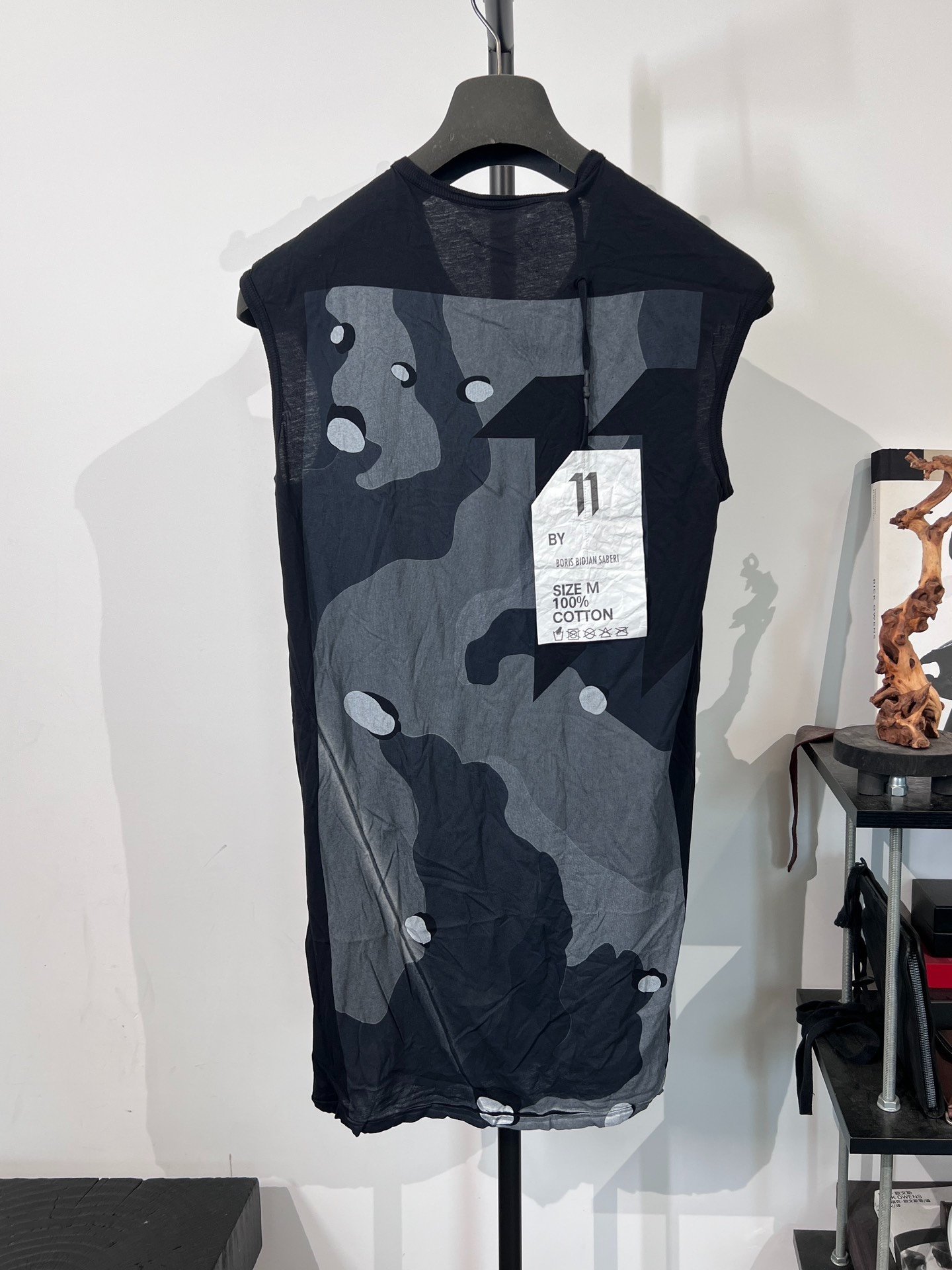 Boris Bidjan Saberi 11by bbs Camo Sleeveless Vest