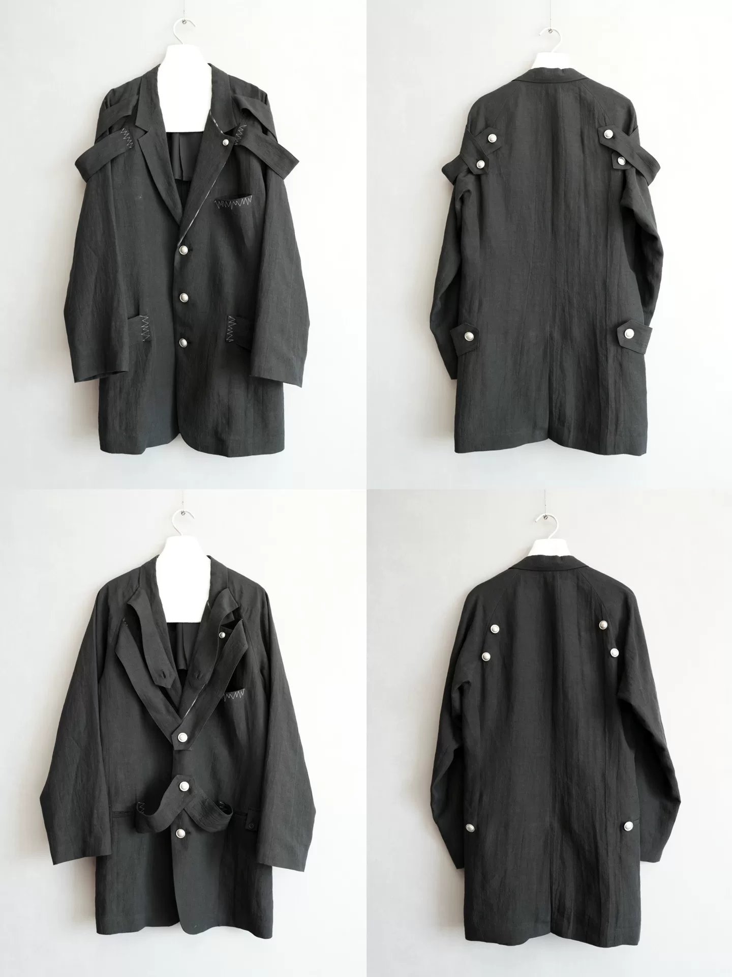 Yohji Yamamoto 24SS Linen Coat
