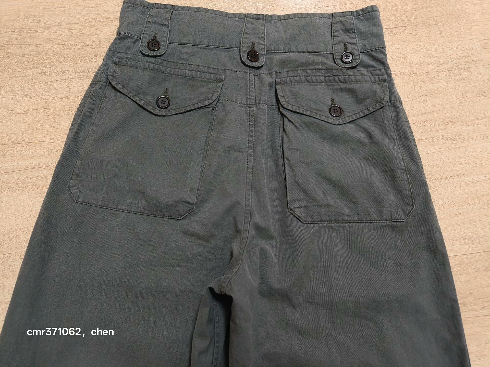 VISVIM 21SS CORONEL PANTS — label