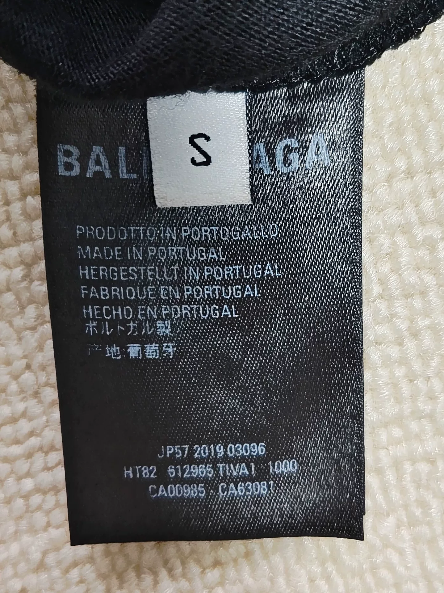 Balenciaga Group Portrait Print T-Shirt — back