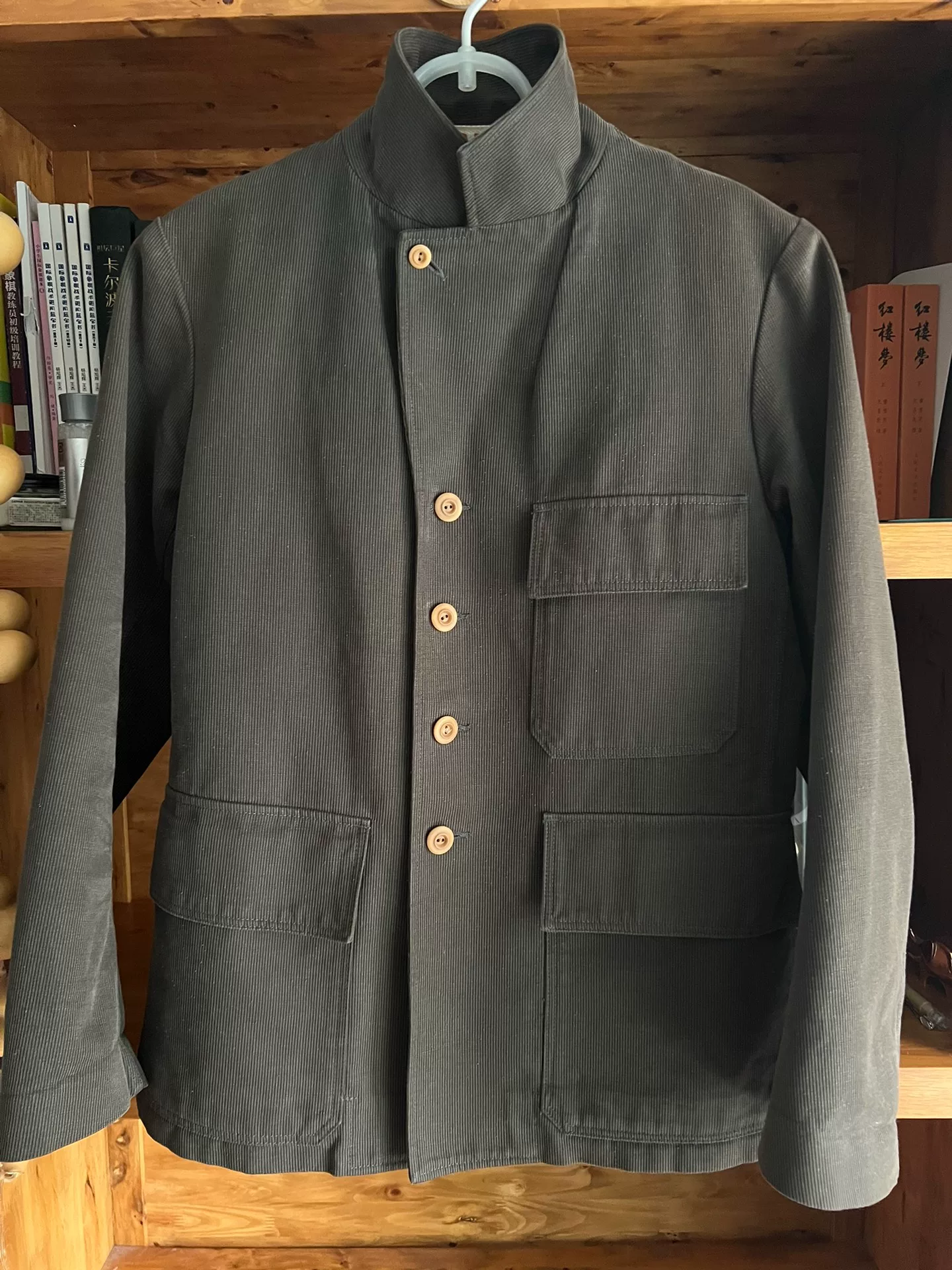 45RPM Early Corduroy Hunting Jacket — back