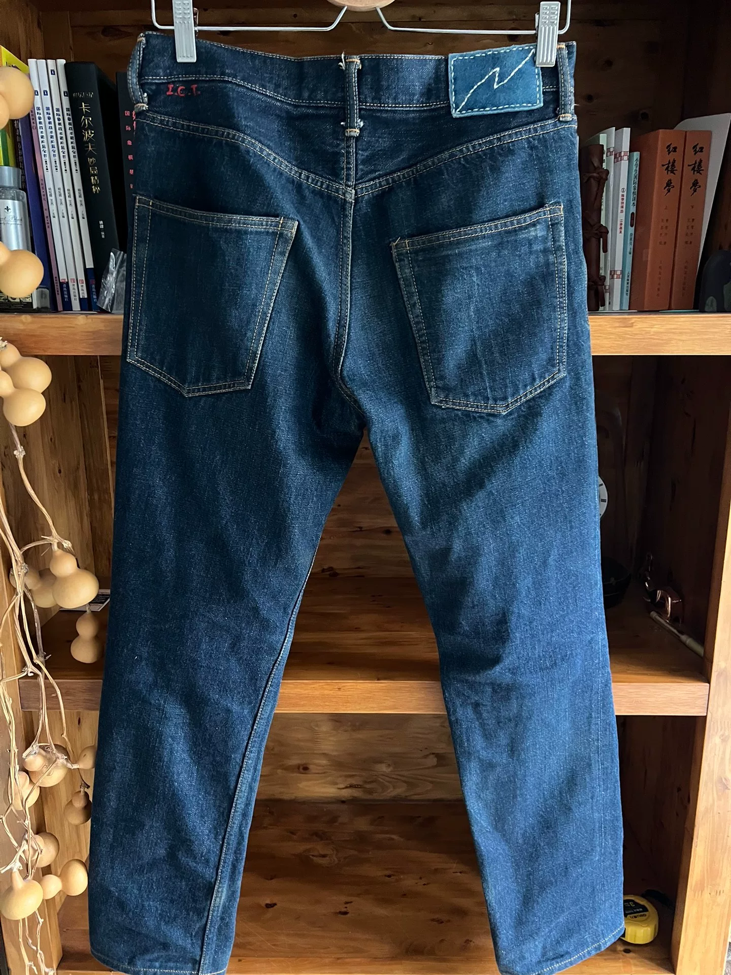 visvim 03R 2017 ICT Raw Denim Jeans — label
