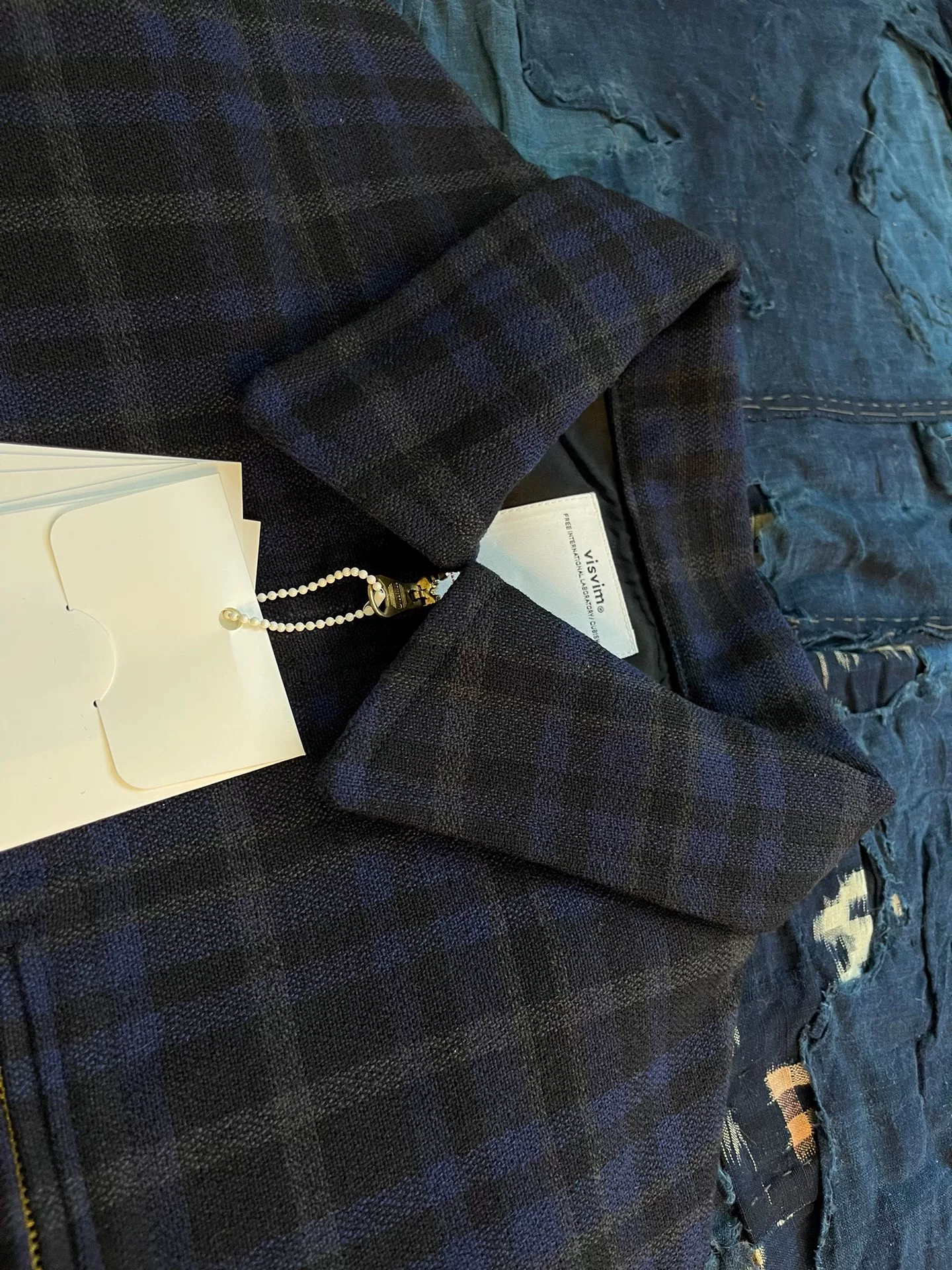 VISVIM 24AW BLACKHAWK WOOL BLOUSON — back