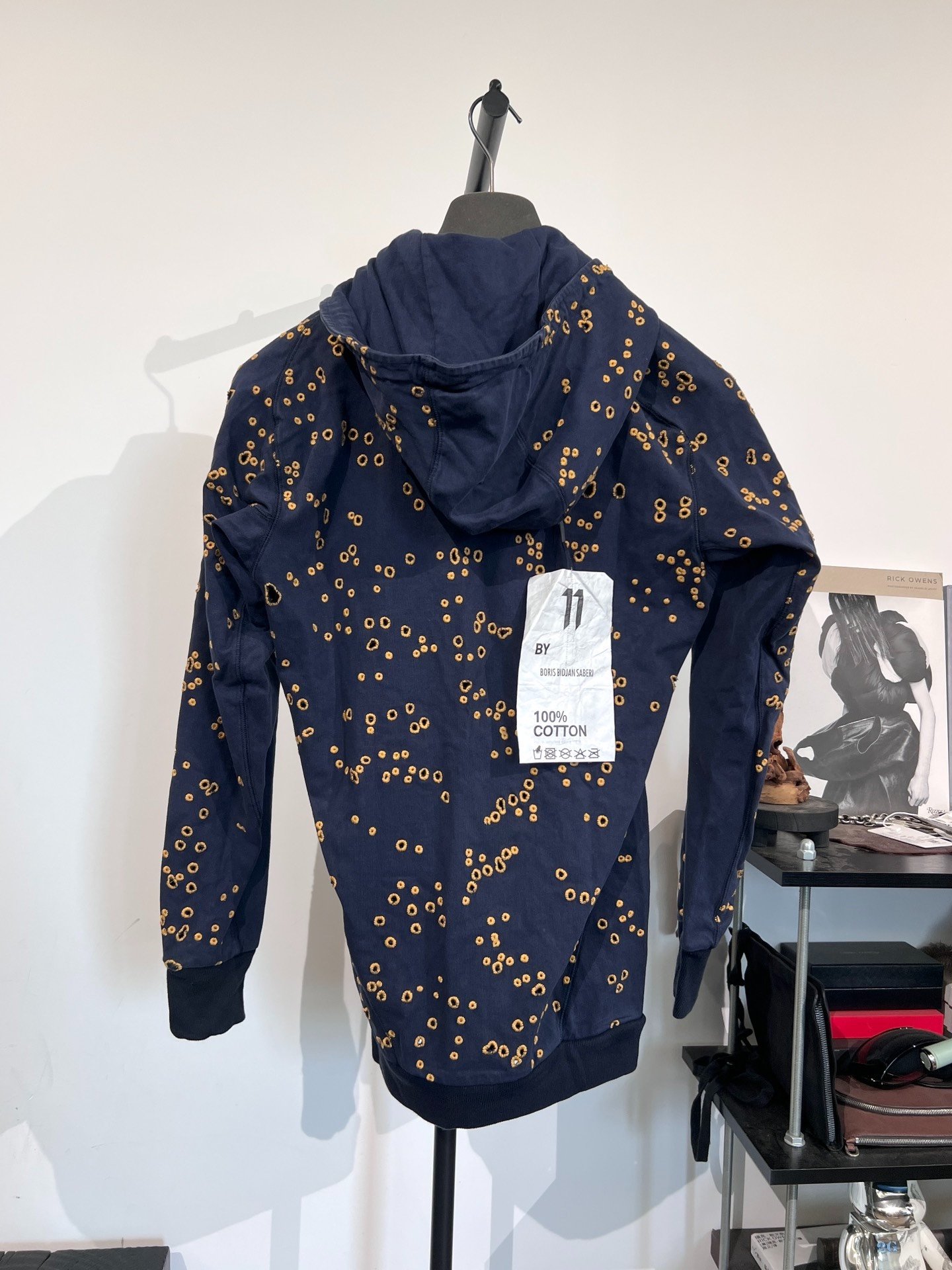 Boris Bidjan Saberi 11by BBS Hooded Jacket — front