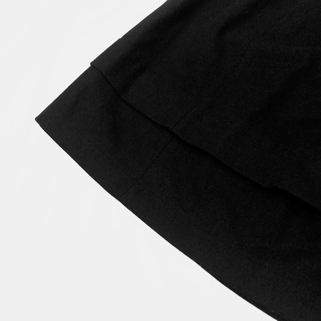 Comme des Garçons 95AW Wool Skirt — detail