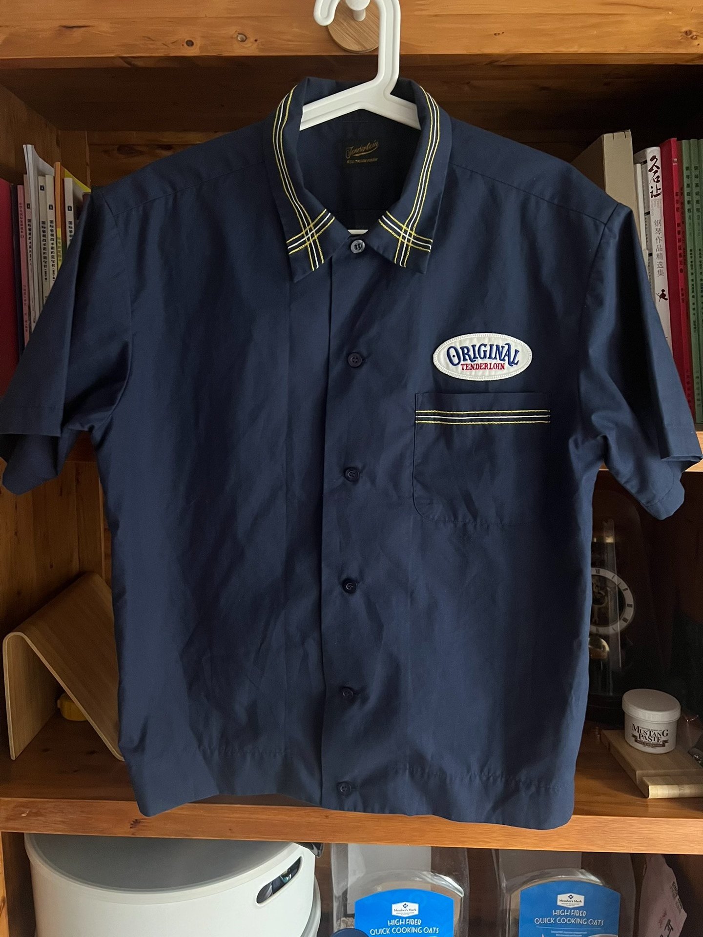 Tenderloin Japanese Indigo Short-Sleeve Shirt
