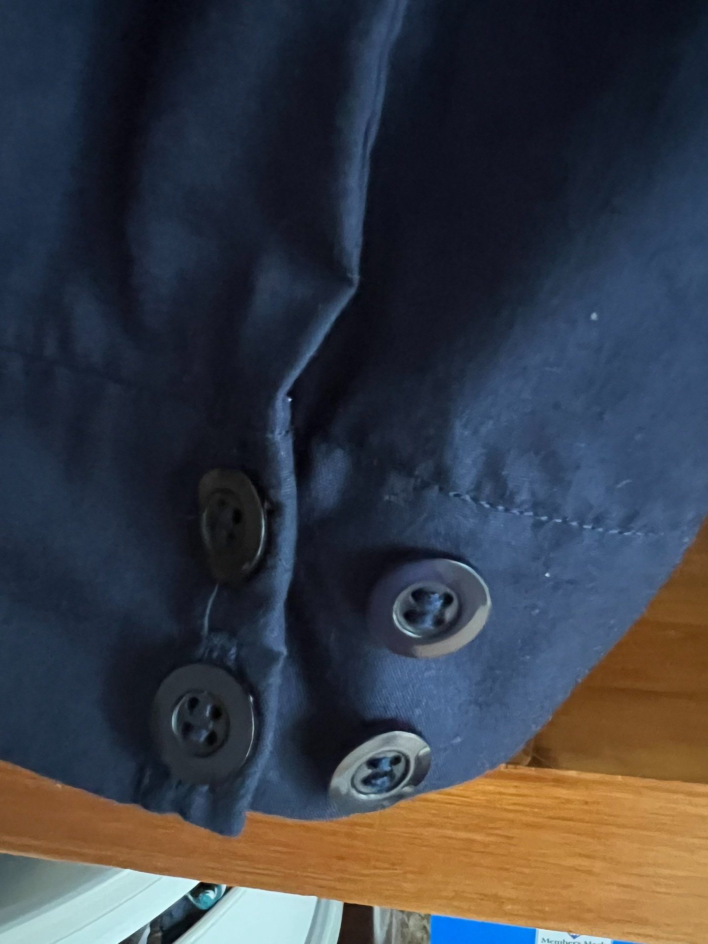 Tenderloin Japanese Indigo Short-Sleeve Shirt — back