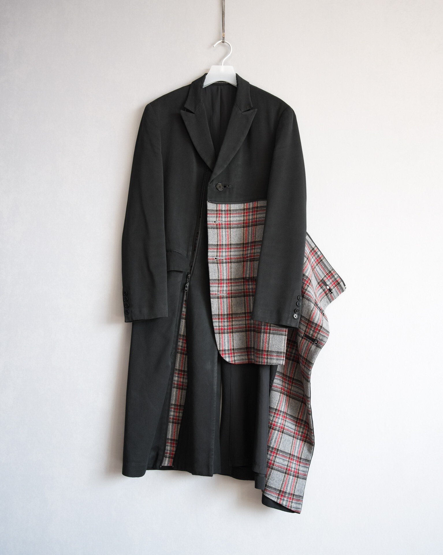 Yohji Yamamoto 08AW Plaid Coat
