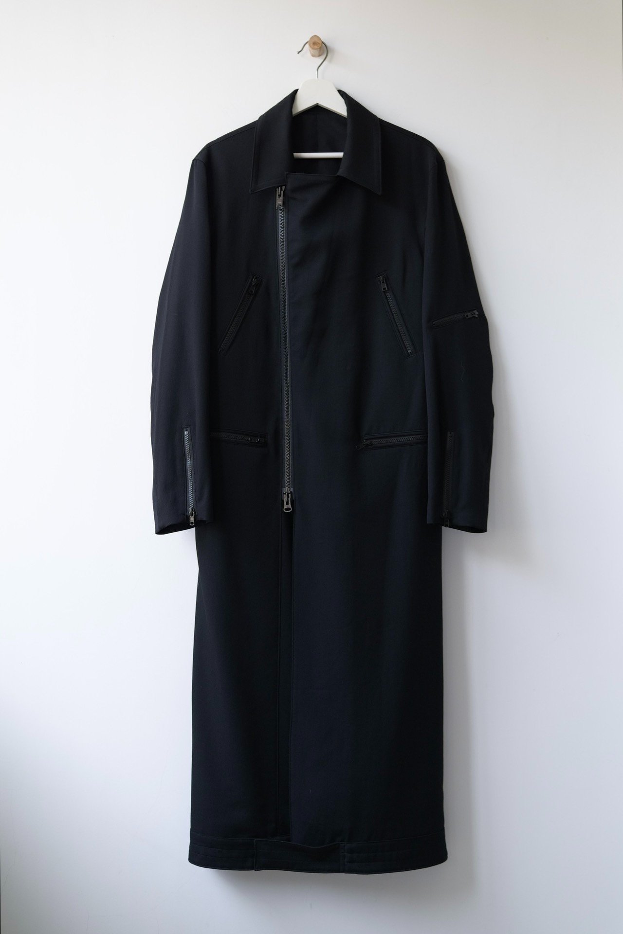 Yohji Yamamoto Pour Homme 20SS Oversized Coat — label