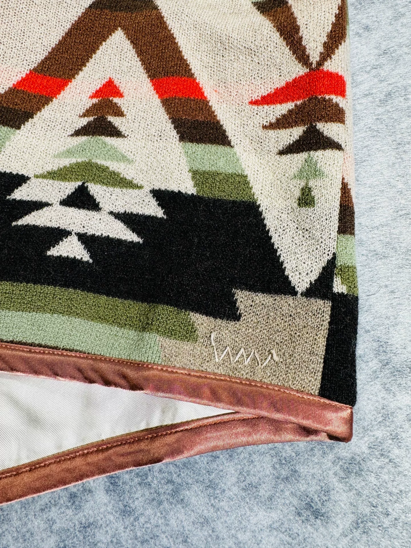 visvim Kora Jacquard Vest — back