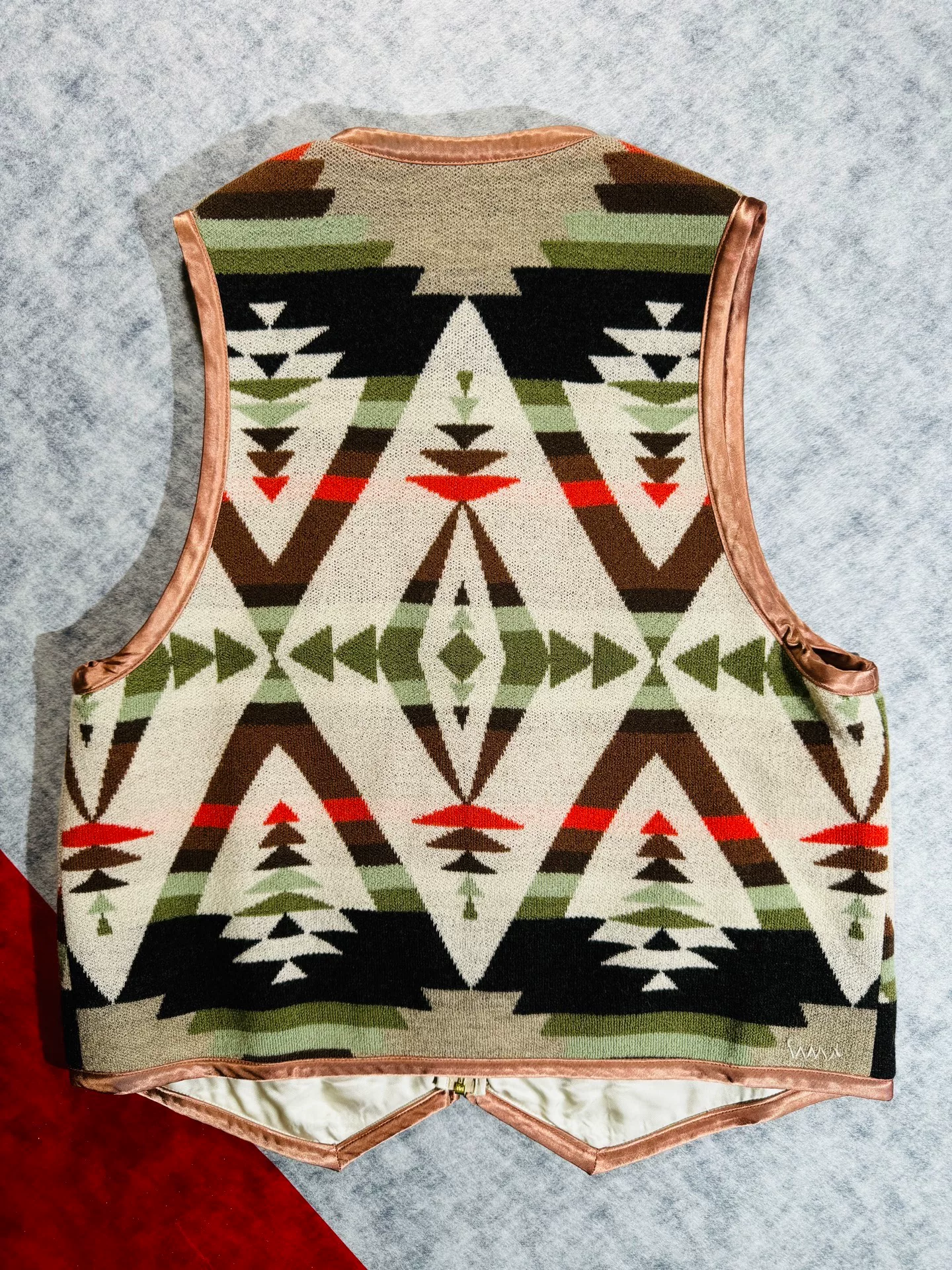 visvim Kora Jacquard Vest — front