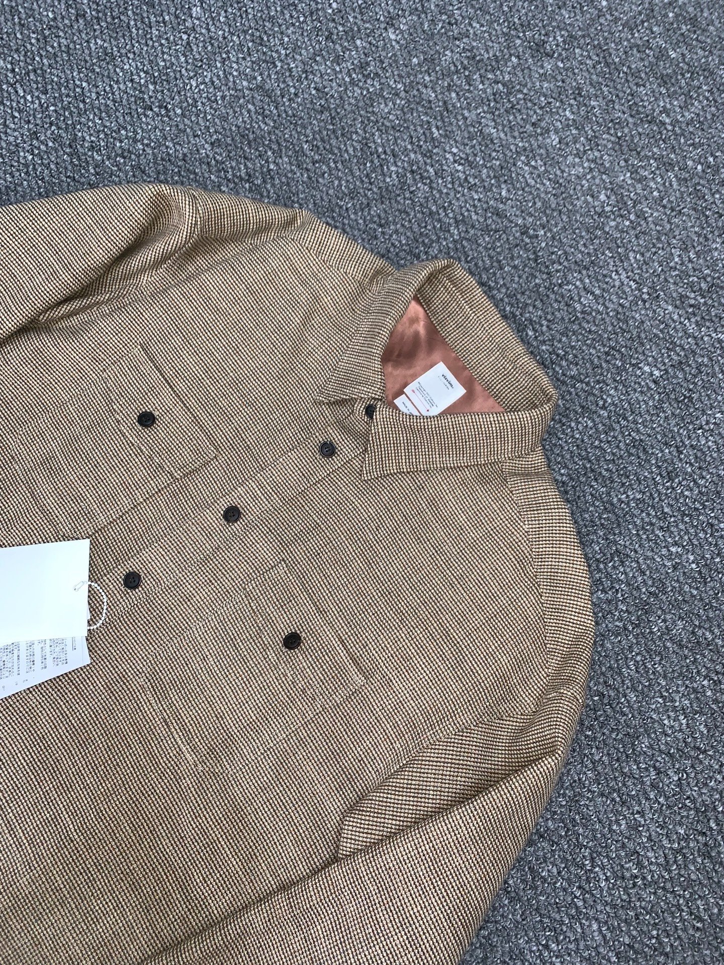 visvim Lumber Checkered Shirt — front