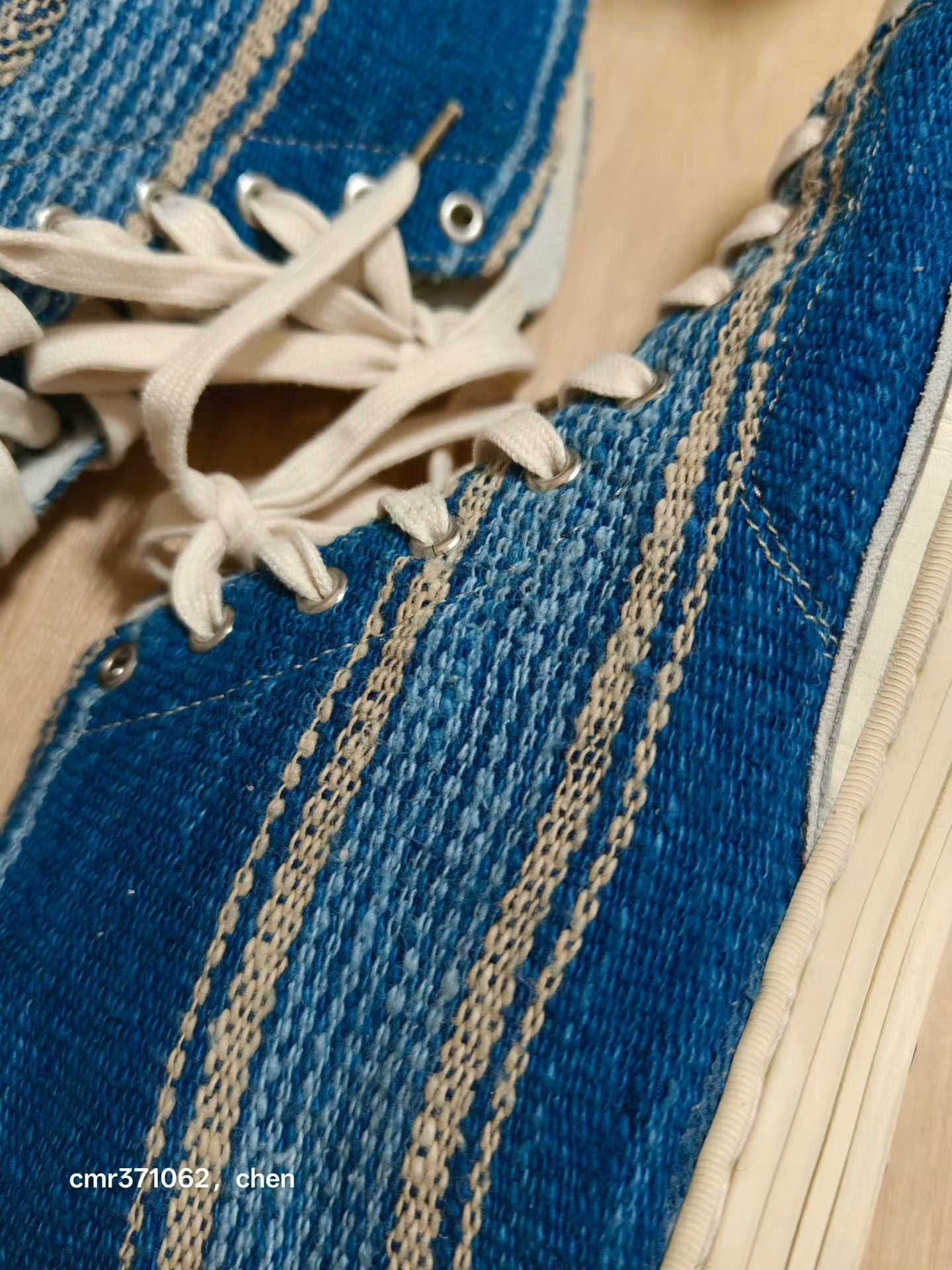 VISVIM 13SS LAUDA NATURAL DYE FOLK — label