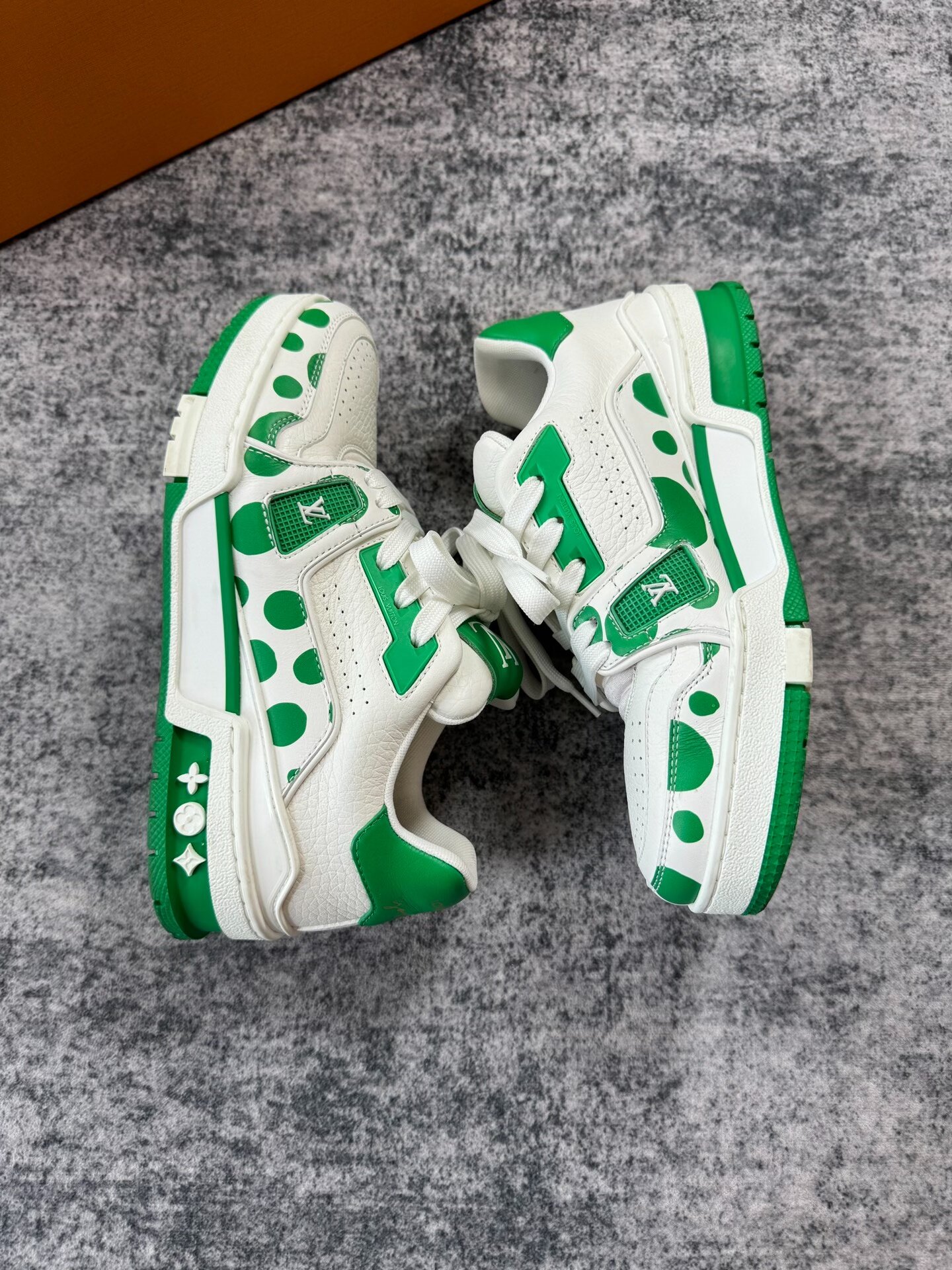 Louis Vuitton Yayoi Kusama Polka Dot Trainer — front