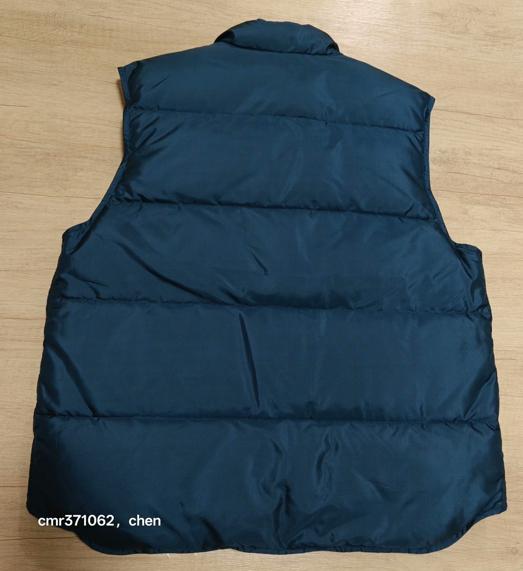 VISVIM 25SS KARLUK Silk Down Vest — back