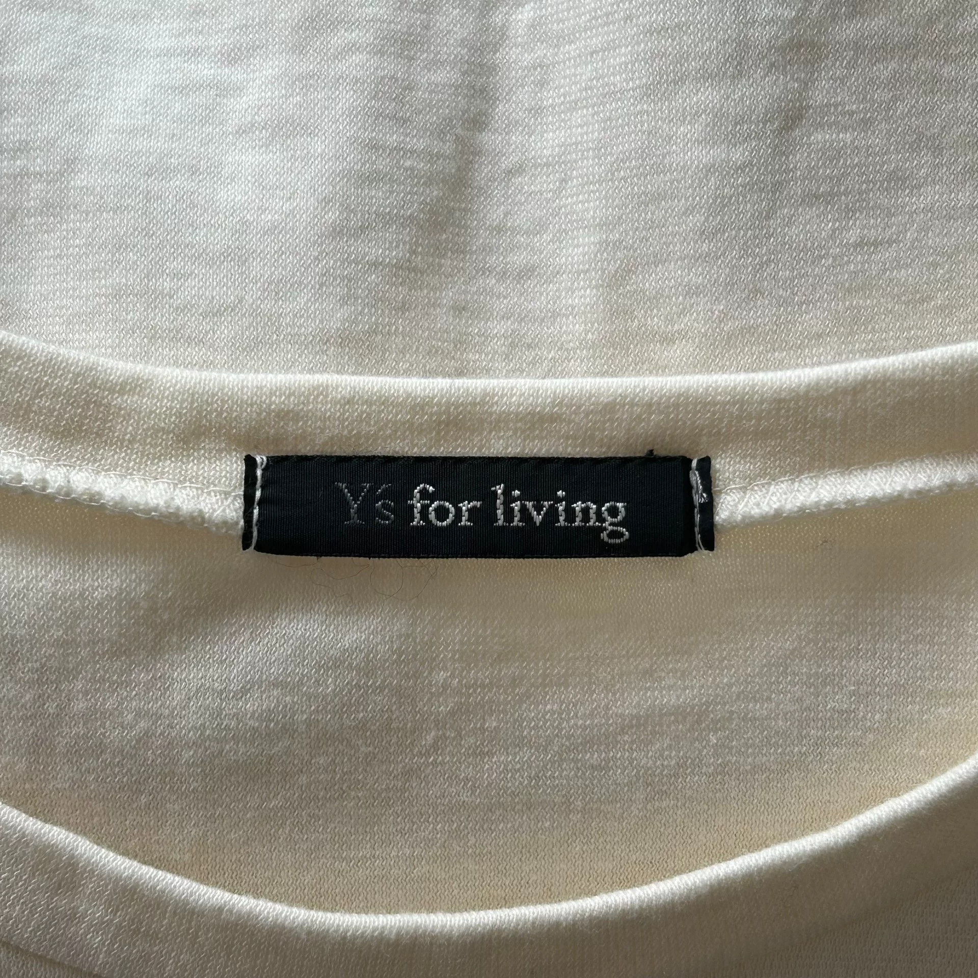 Yohji Yamamoto 90s Fireworks LS T-shirt — label