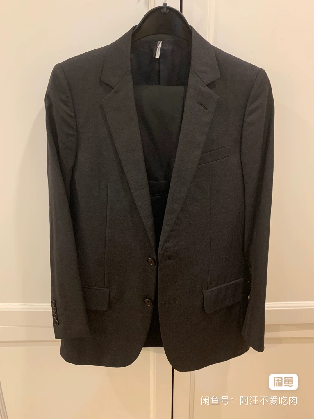 Dior Classic Gray & Black Suit Set