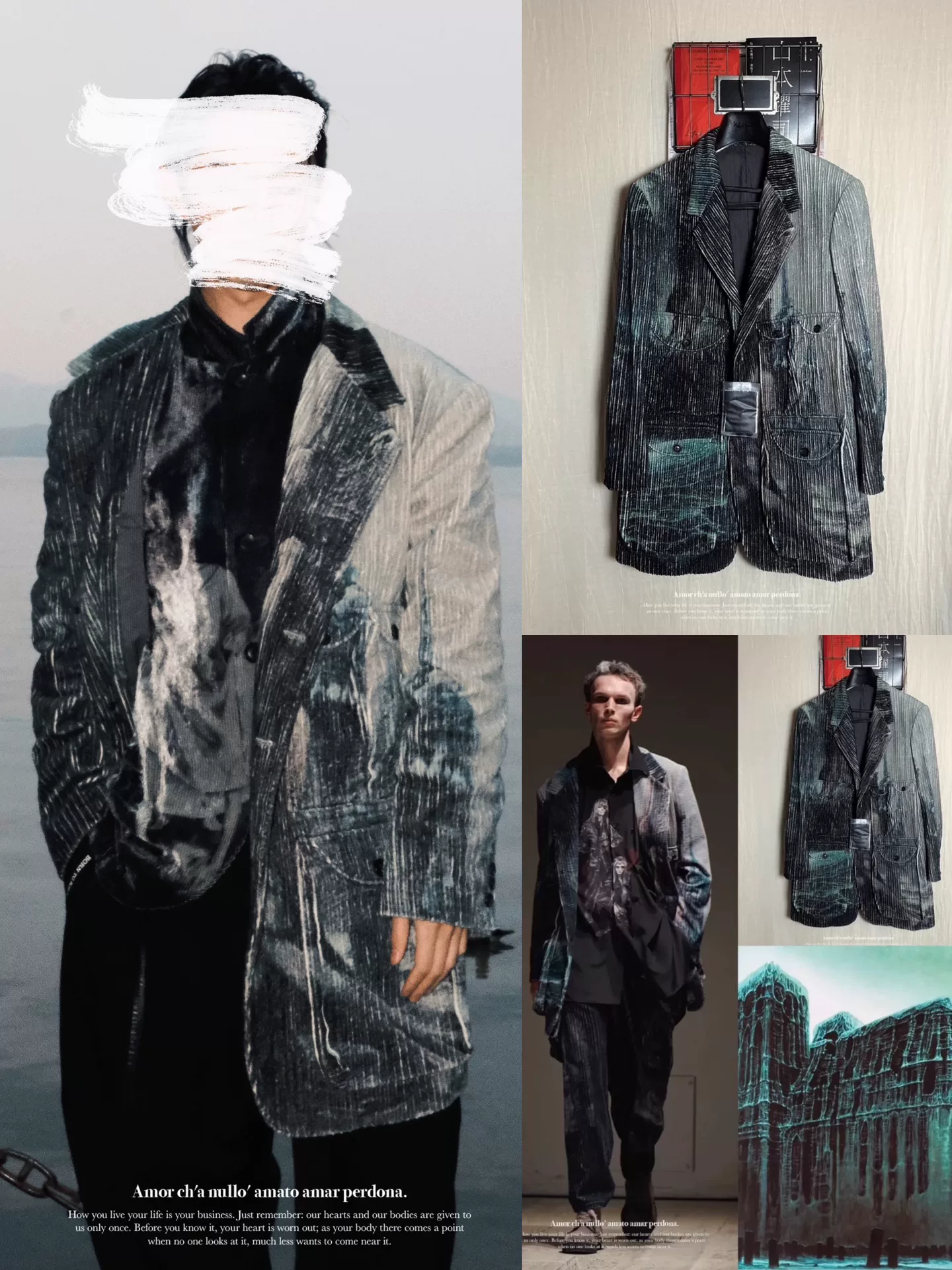Yohji Yamamoto 22AW Beksiński Coat