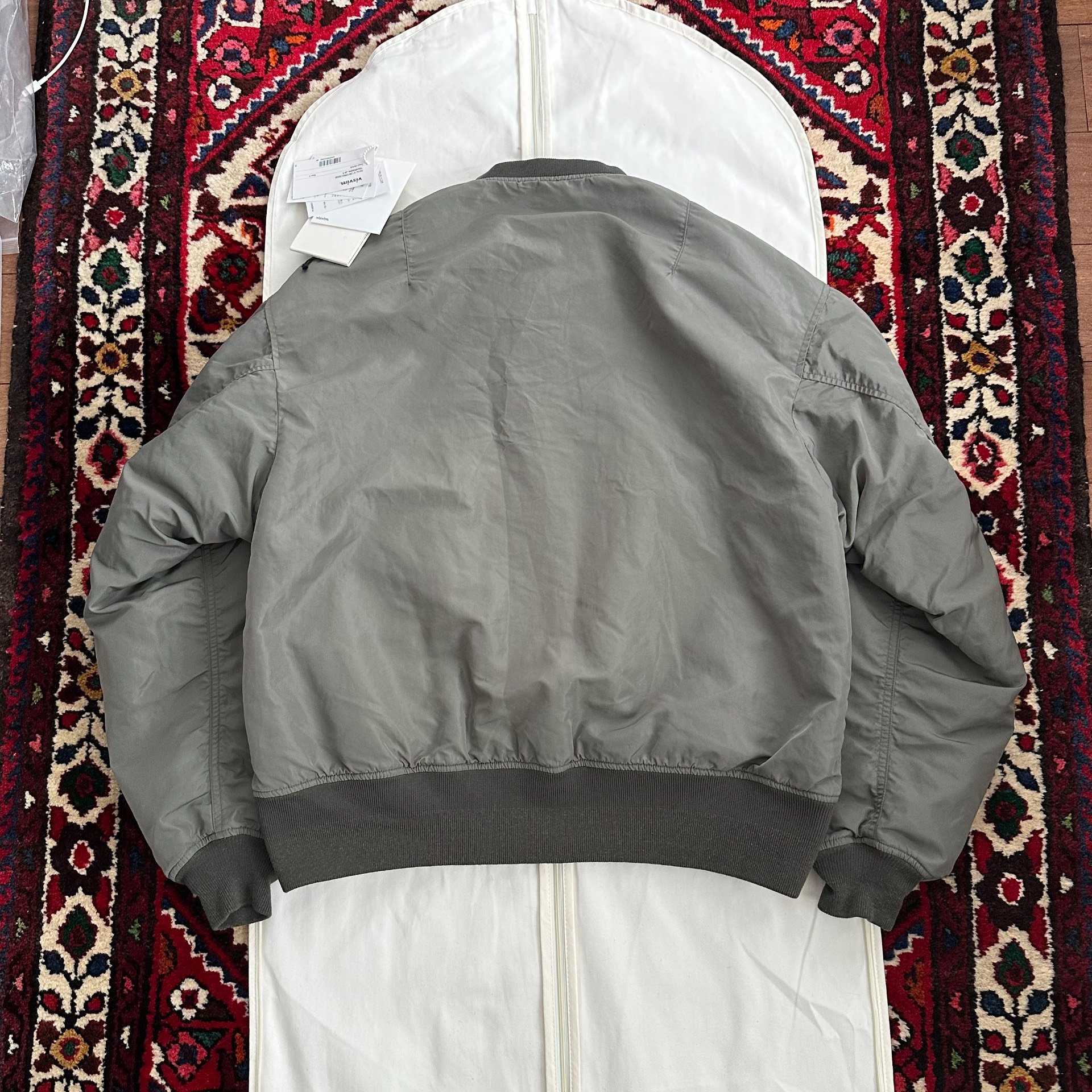 visvim 26ss THORSON JKT MA-1 — detail