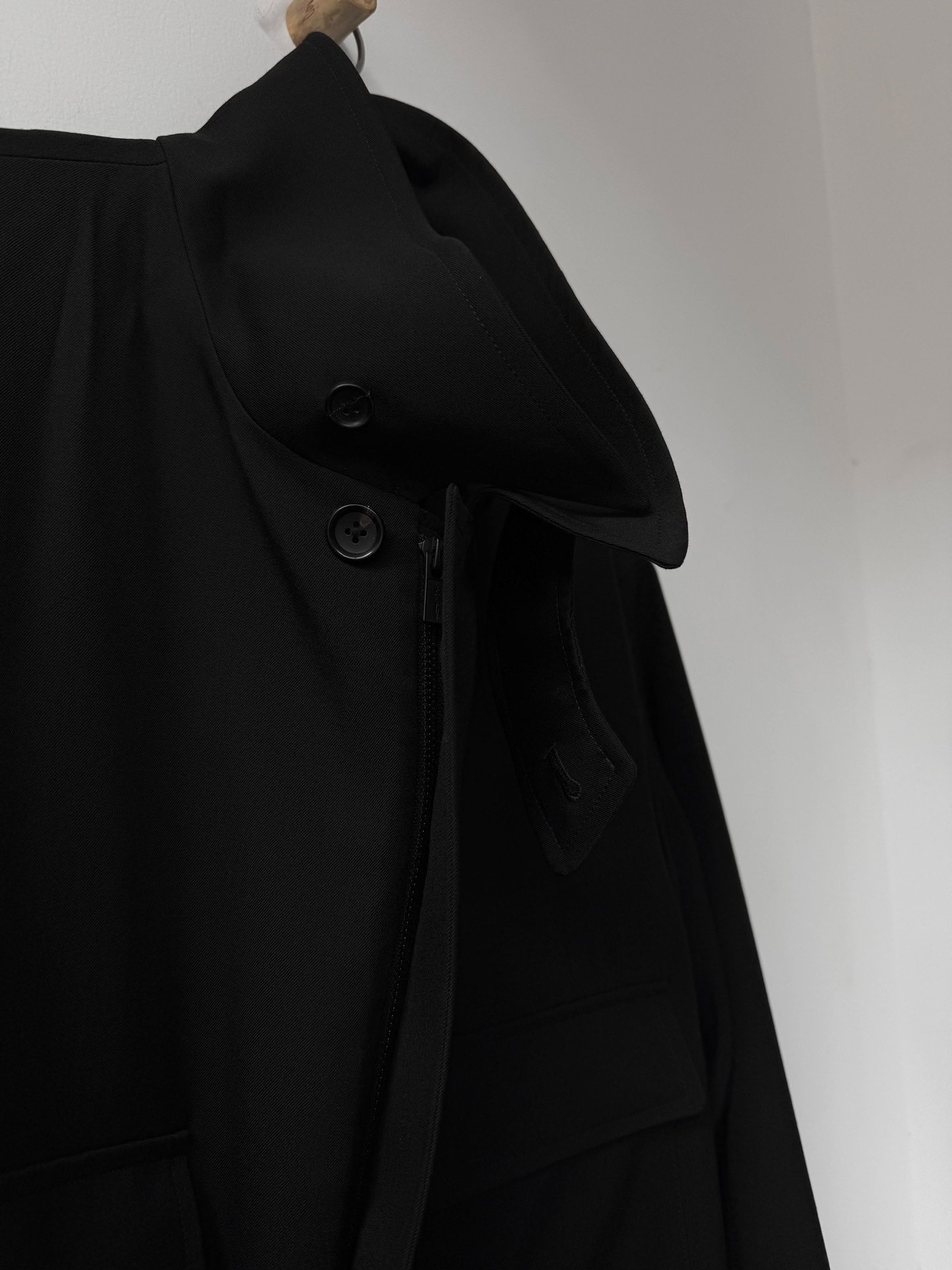 Yohji Yamamoto 22AW Hunting Coat — label