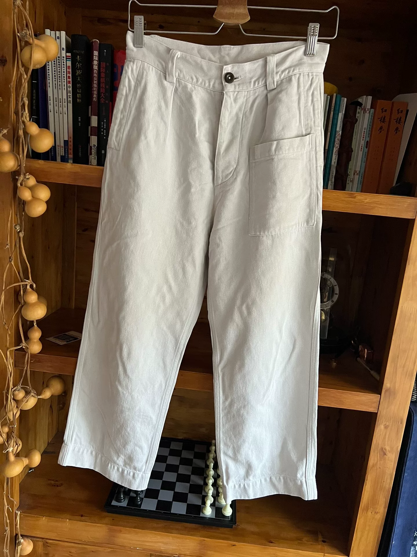 MHL Vintage Washed Cargo Pants — detail