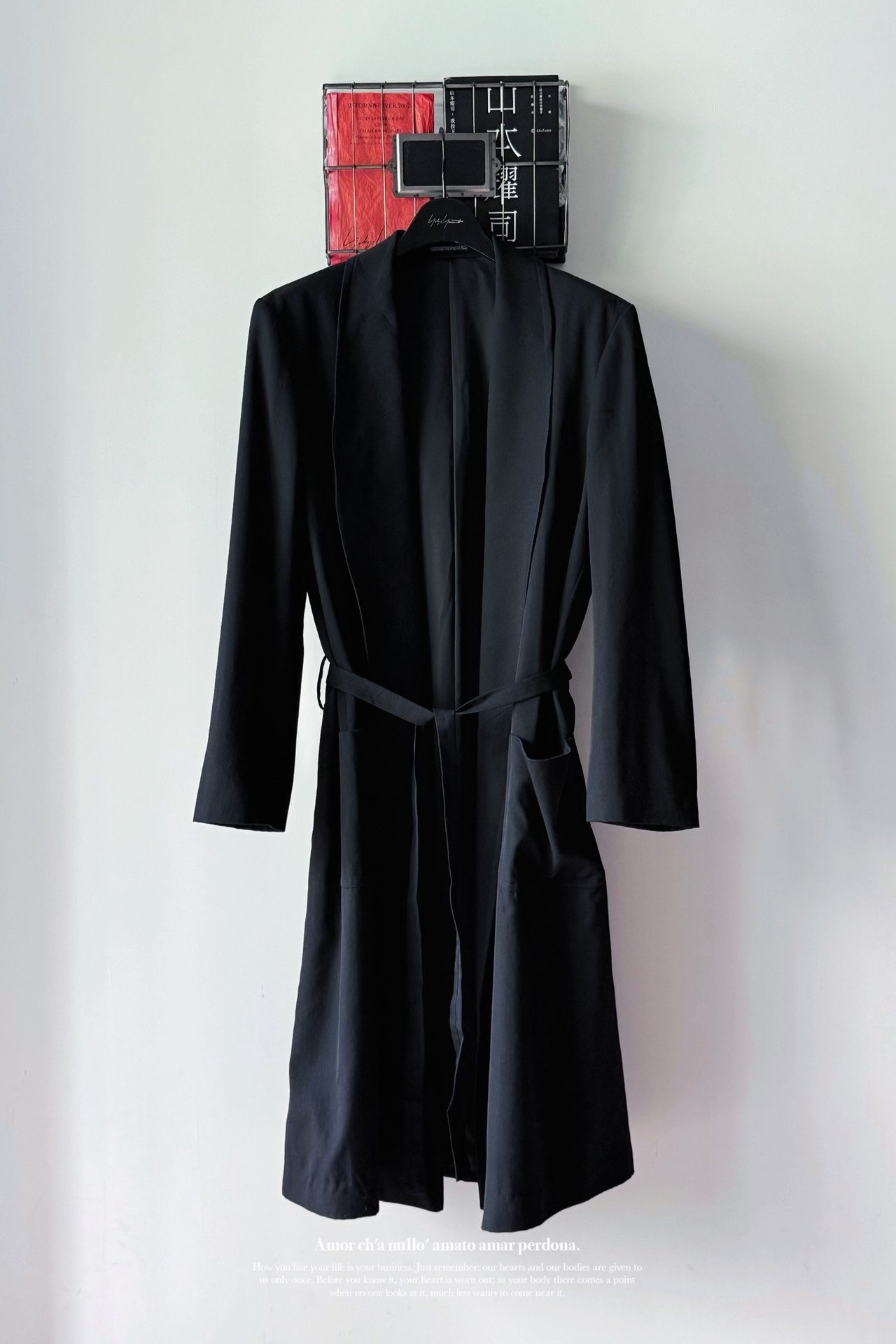 Yohji Yamamoto 10AW The Men Wool Coat — front