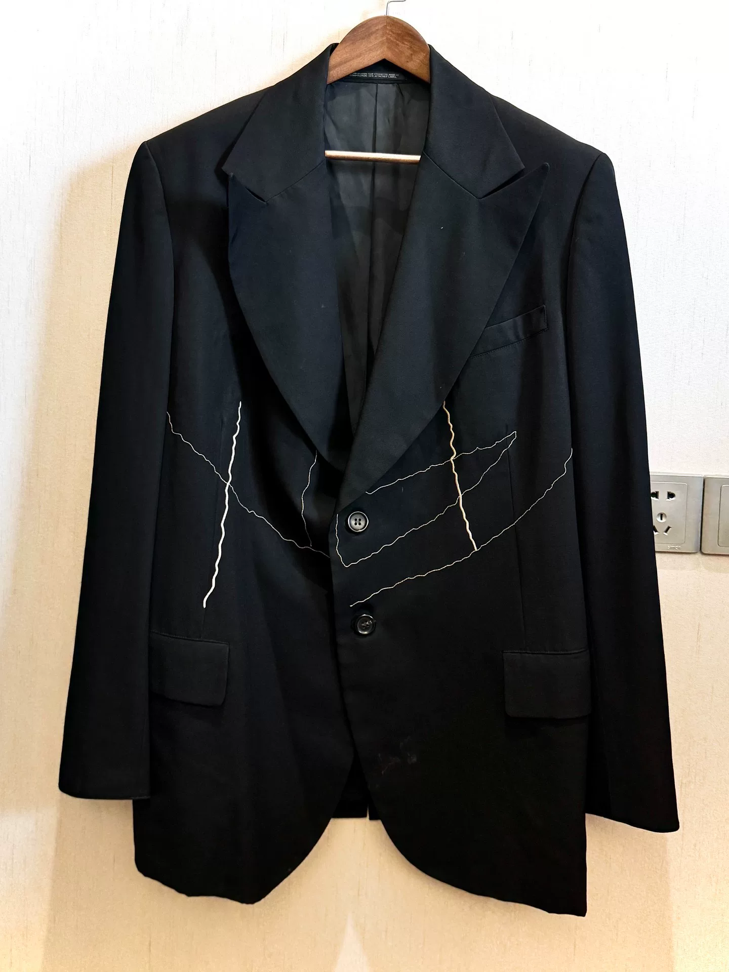 Yohji Yamamoto 94AW Hand-Stitched Suit