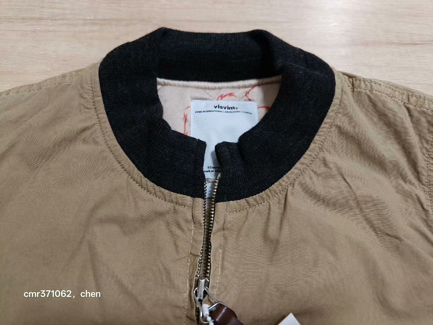 visvim 17ss Hartman Bomber Jacket — back