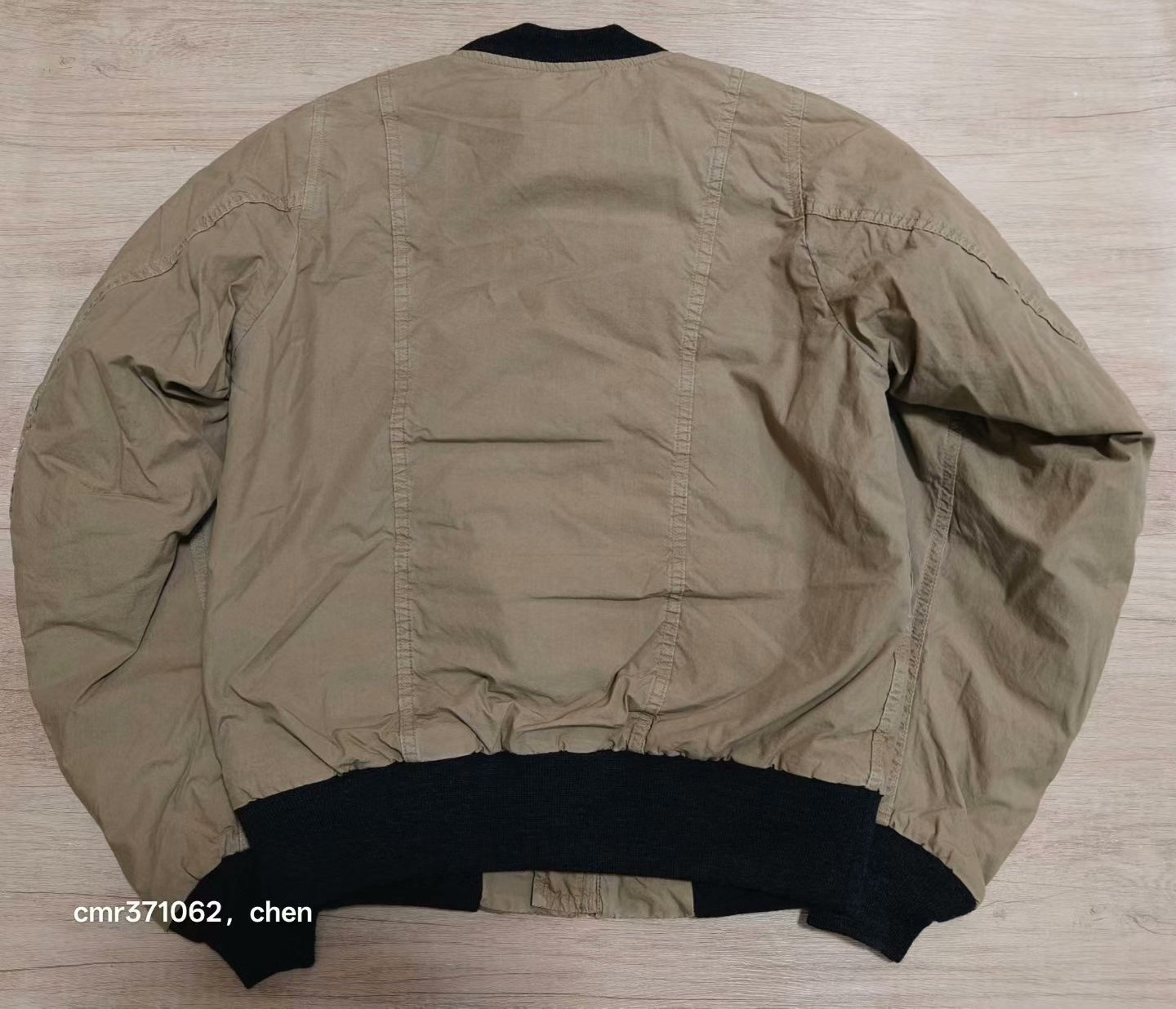 visvim 17ss Hartman Bomber Jacket — detail