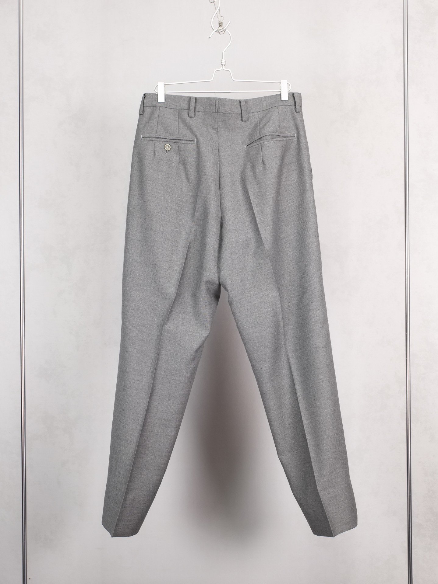 Yohji Yamamoto 01SS Blend Tapered Pants — front