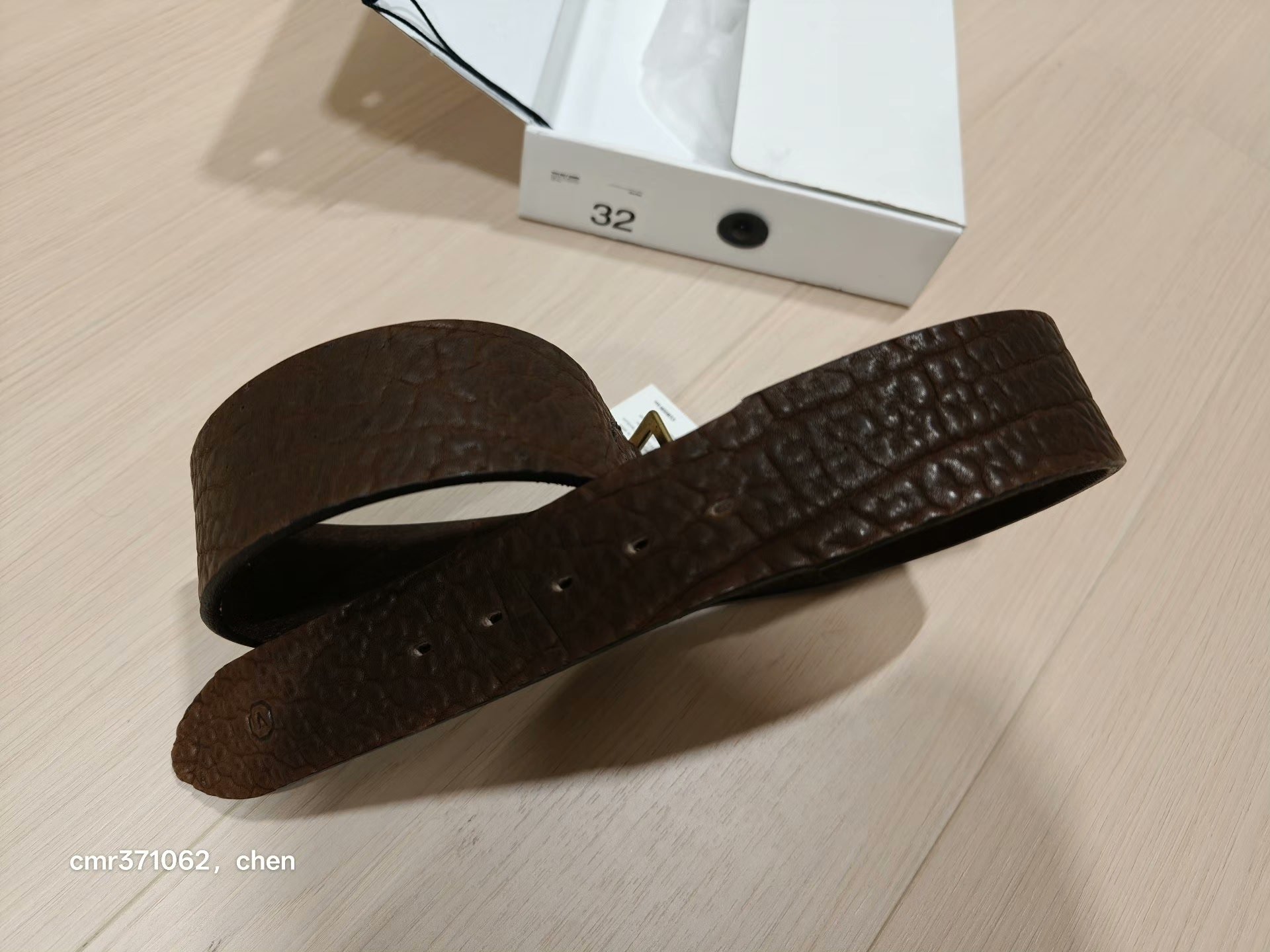 visvim 13AW Yogi Belt 50mm
