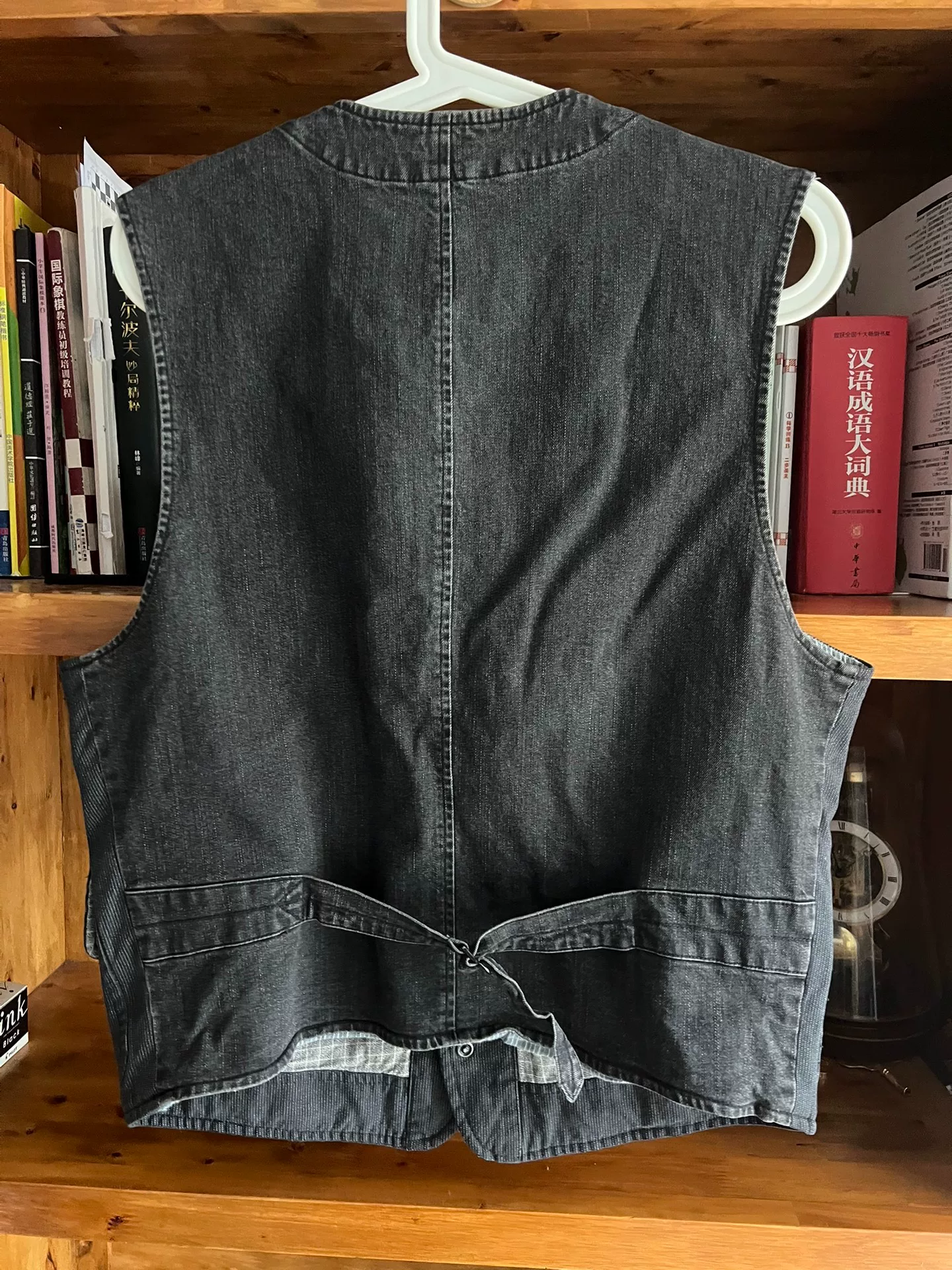 RRL Wabash Workwear Vest — back