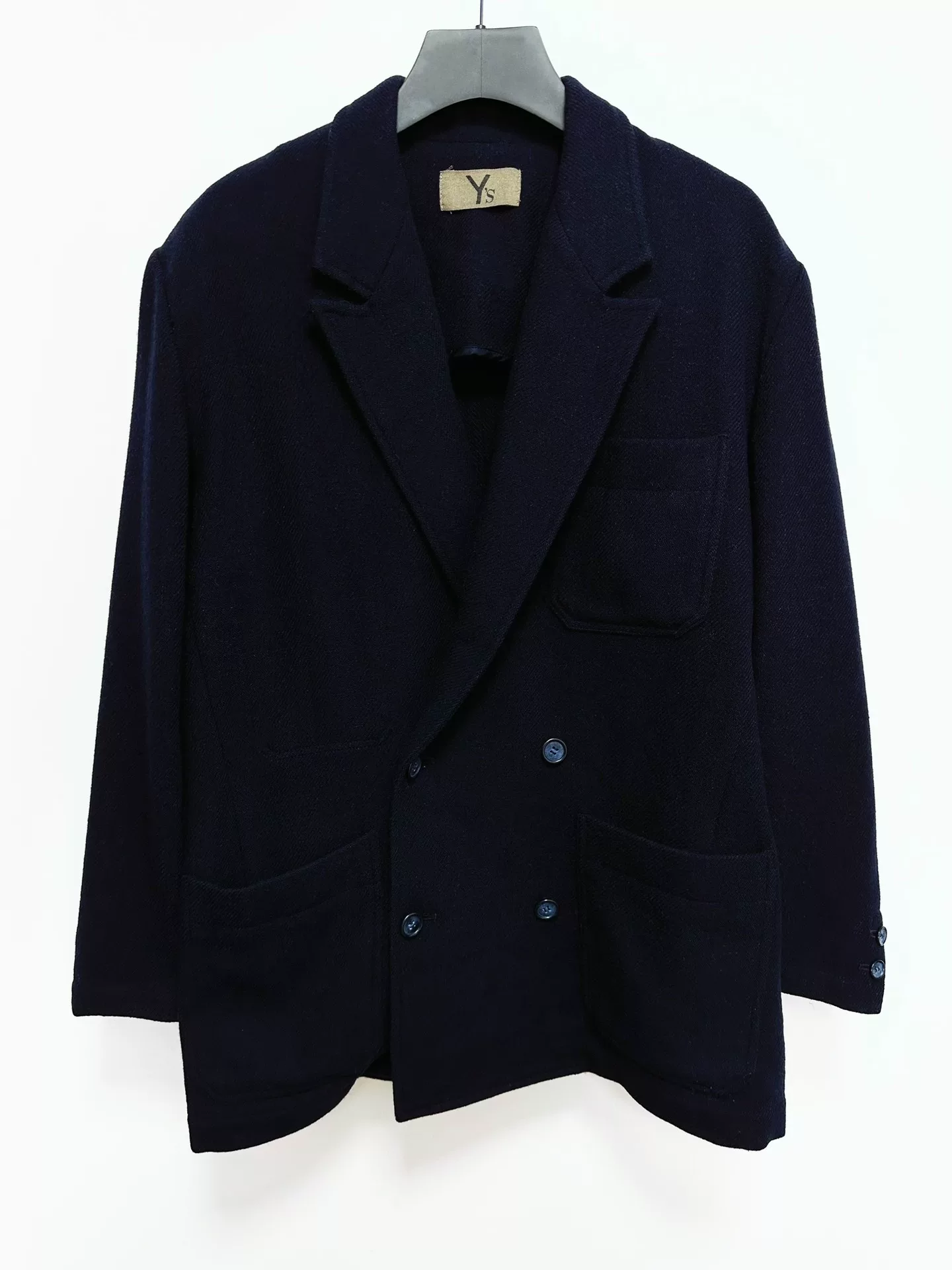 Yohji Yamamoto 1970s Early Double-Breasted Coat