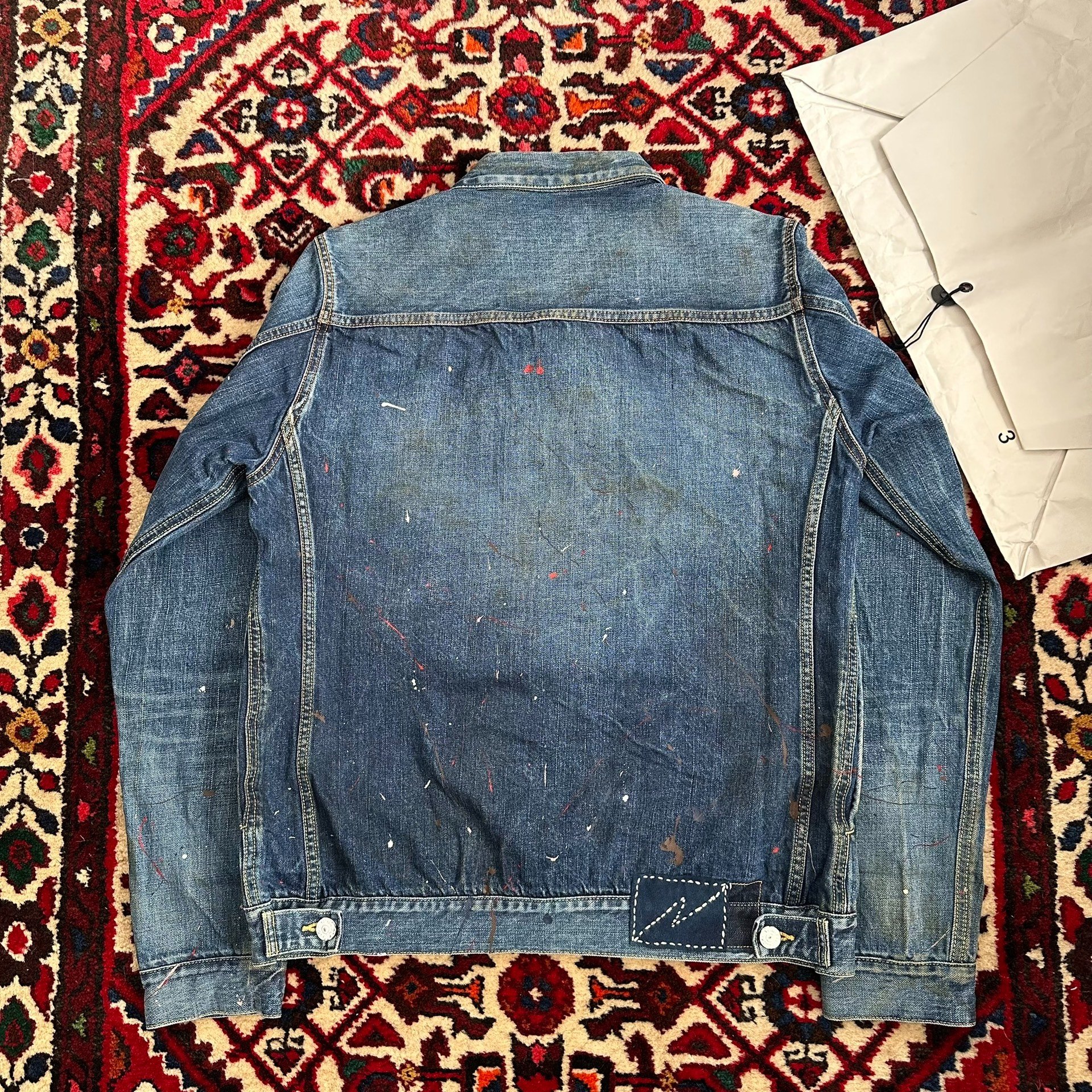 visvim 20SS 101 Dry999 Denim Jacket — detail