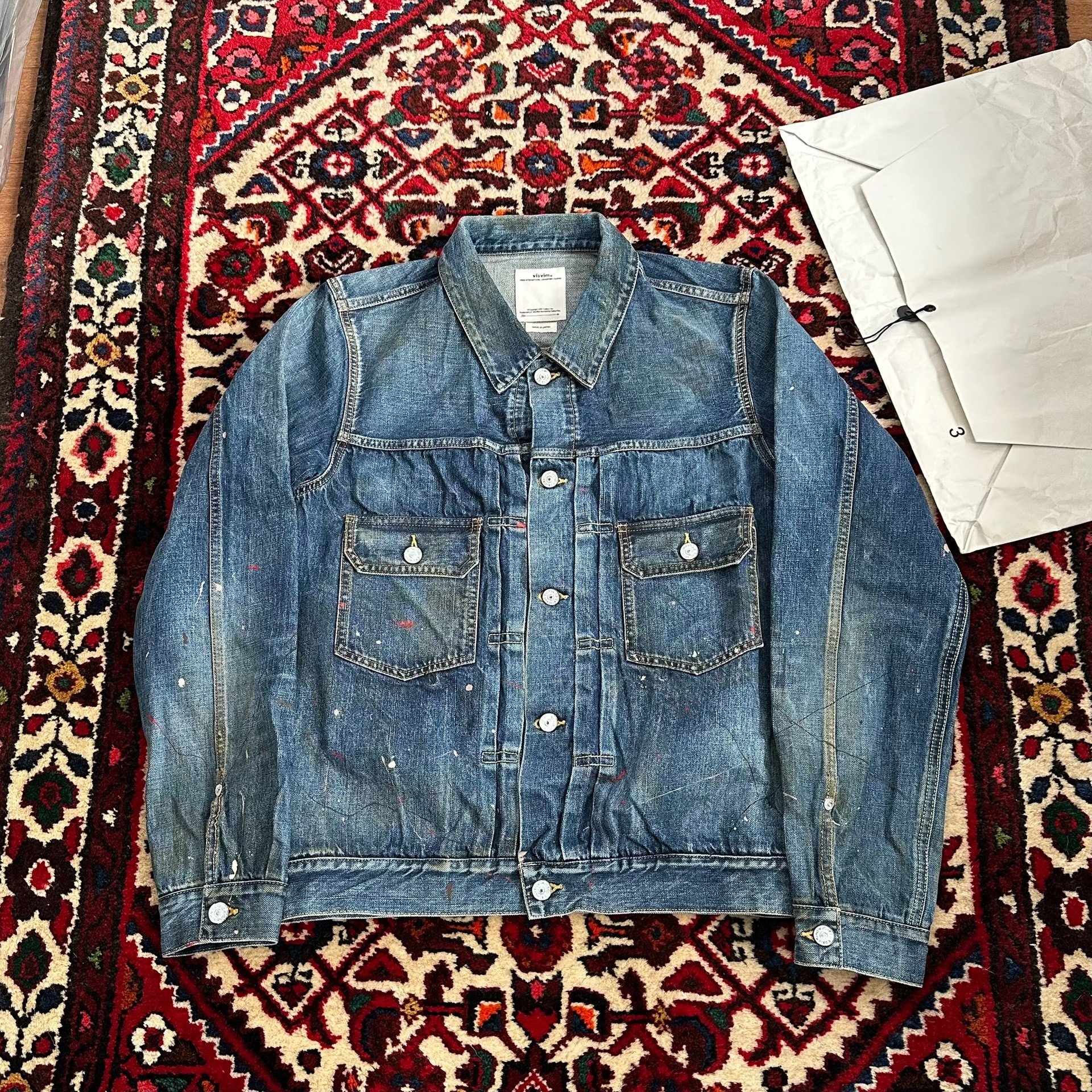 visvim 20SS 101 Dry999 Denim Jacket — front