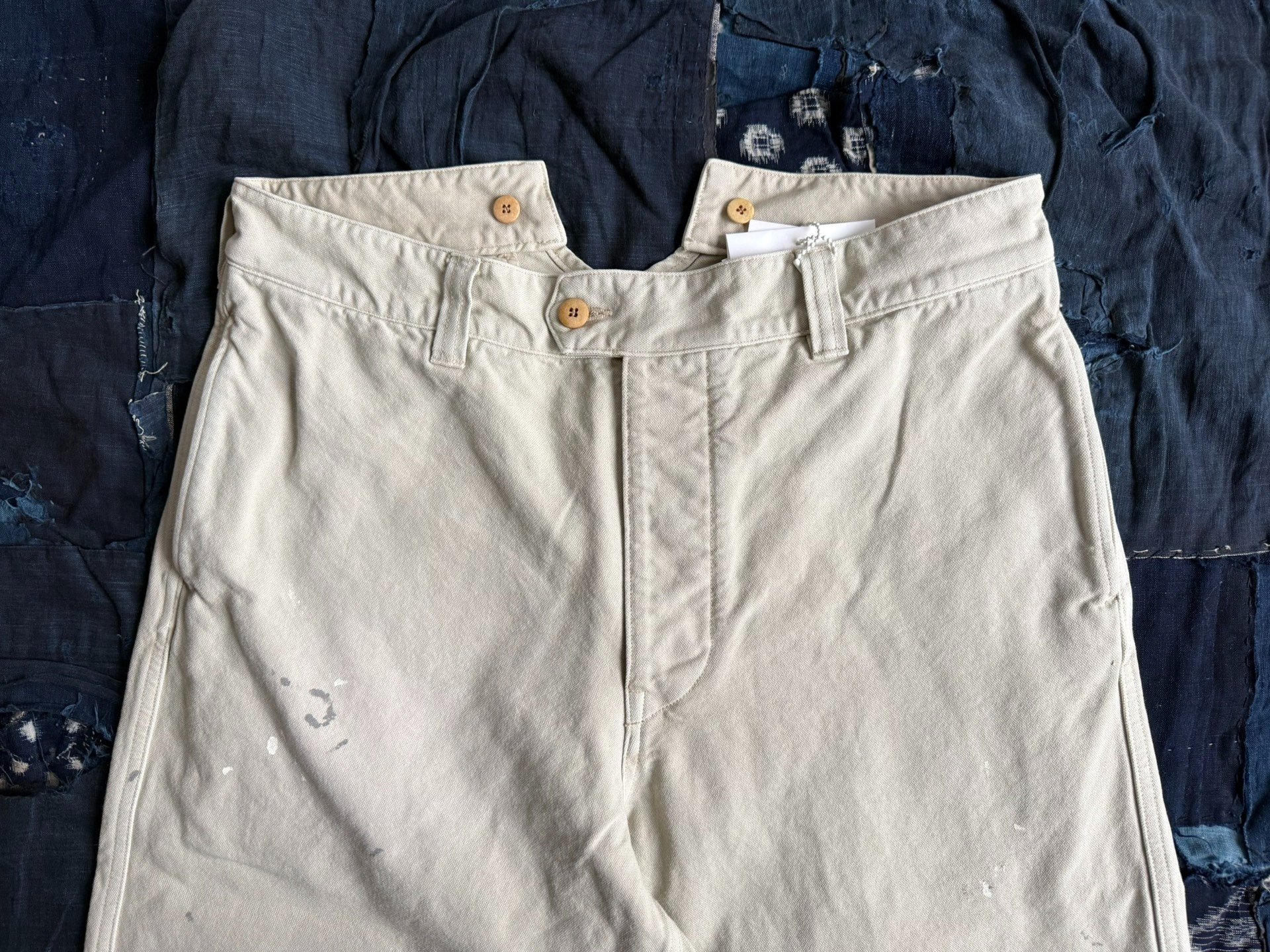 VISVIM 26SS TILLER DMGD Cargo Pants — label