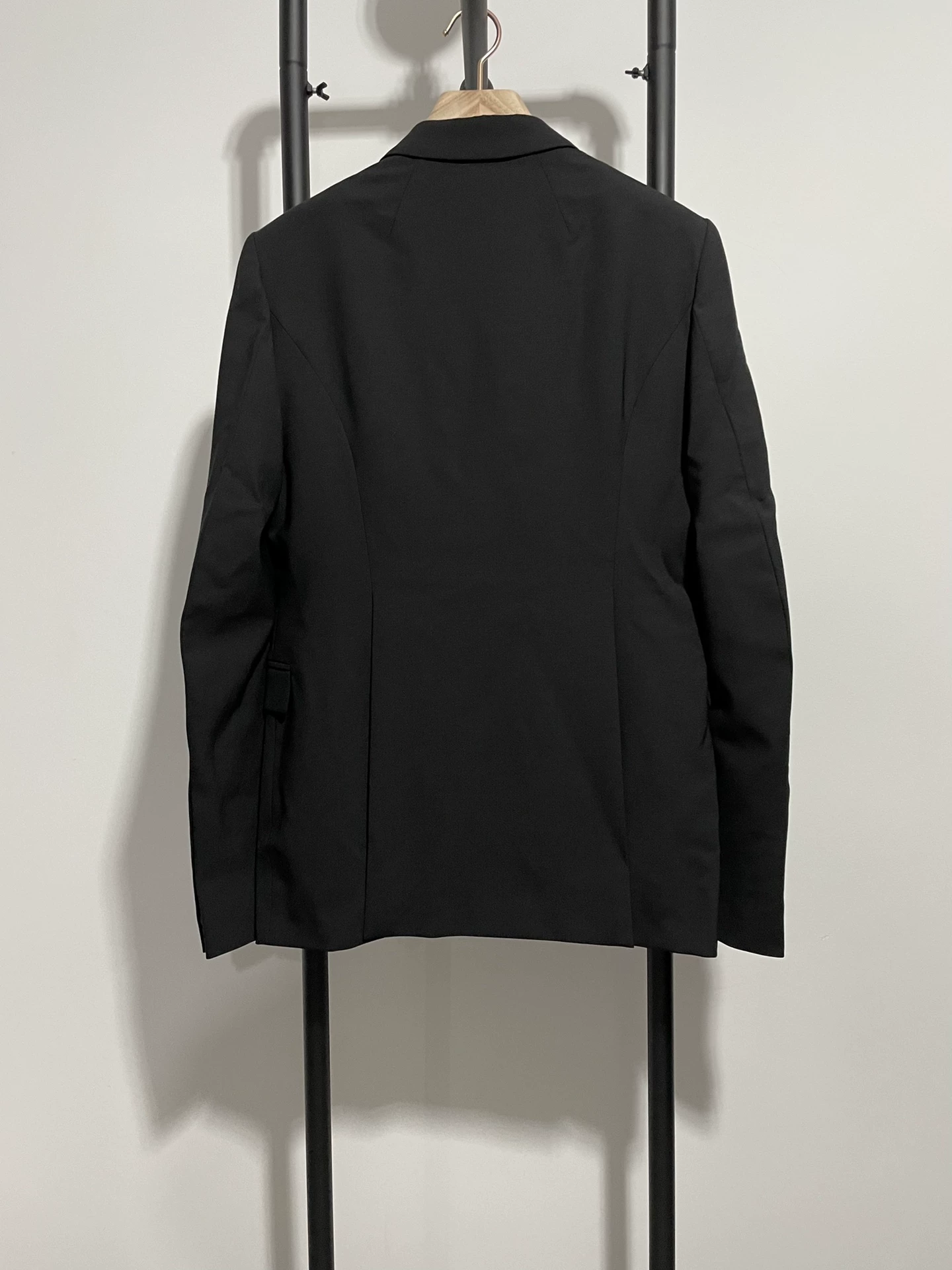 Rick Owens Black Suit Jacket — front