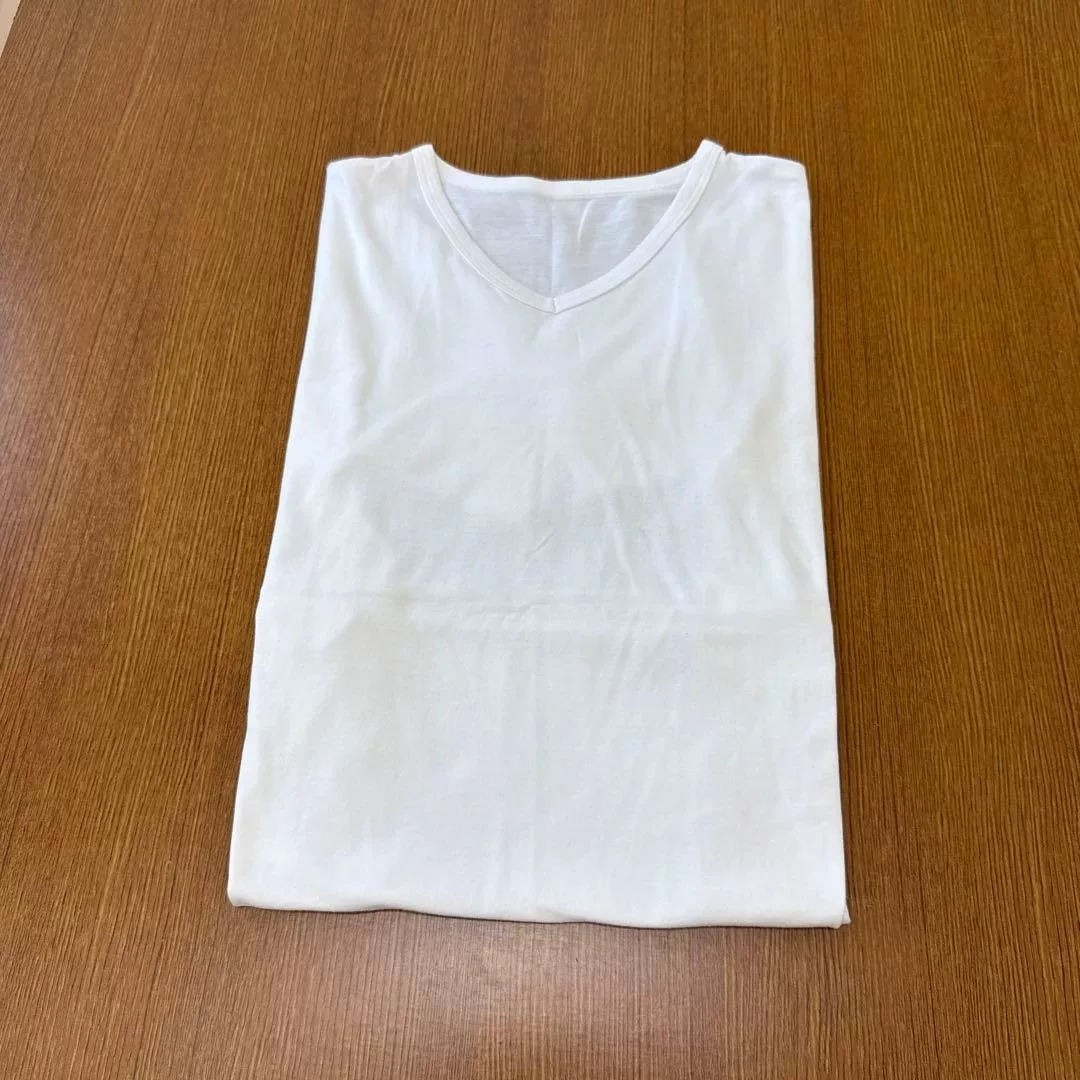 visvim CUBISM V-neck T-shirt — label