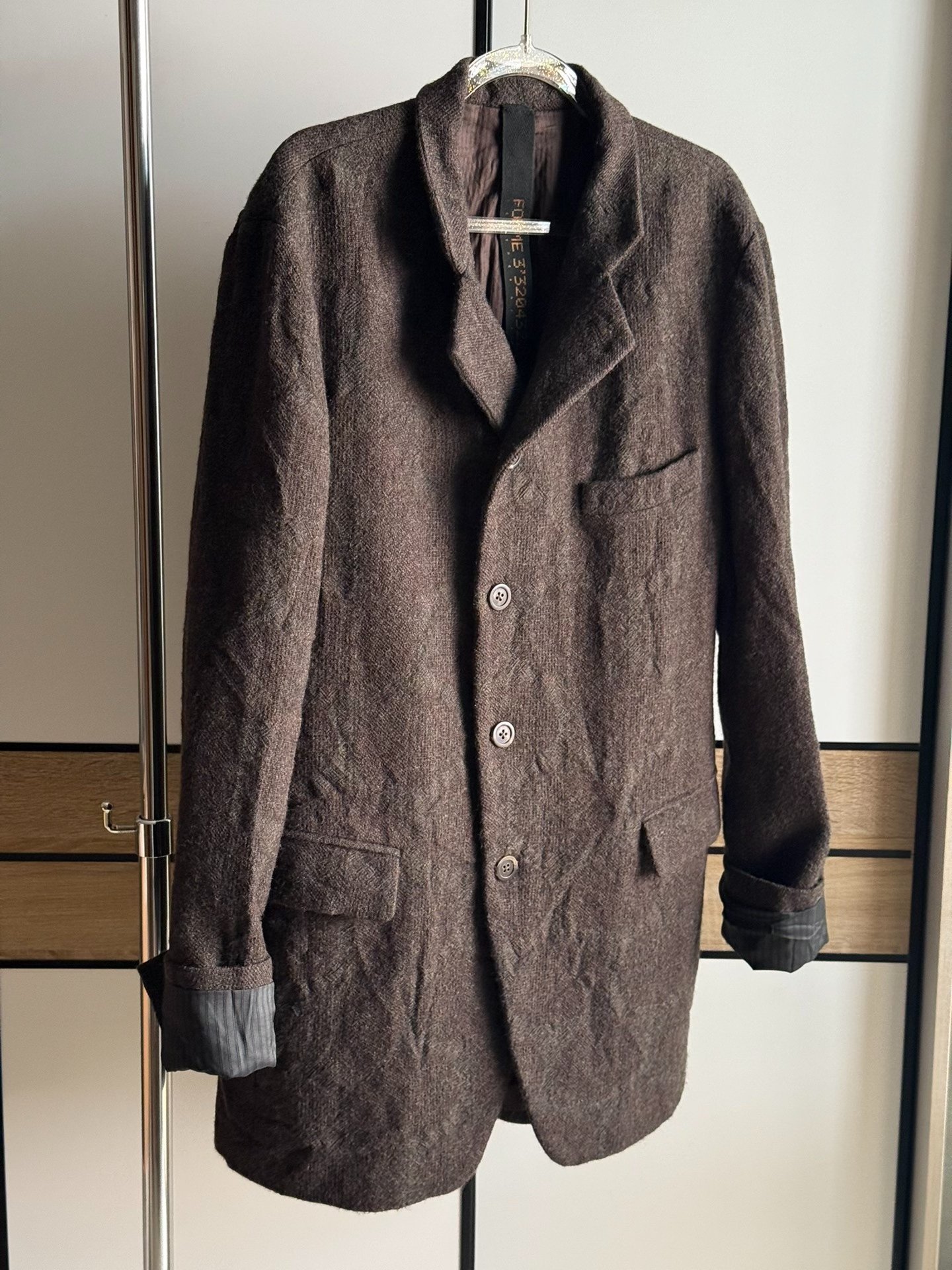 Forme D'expression Wool Suit Jacket