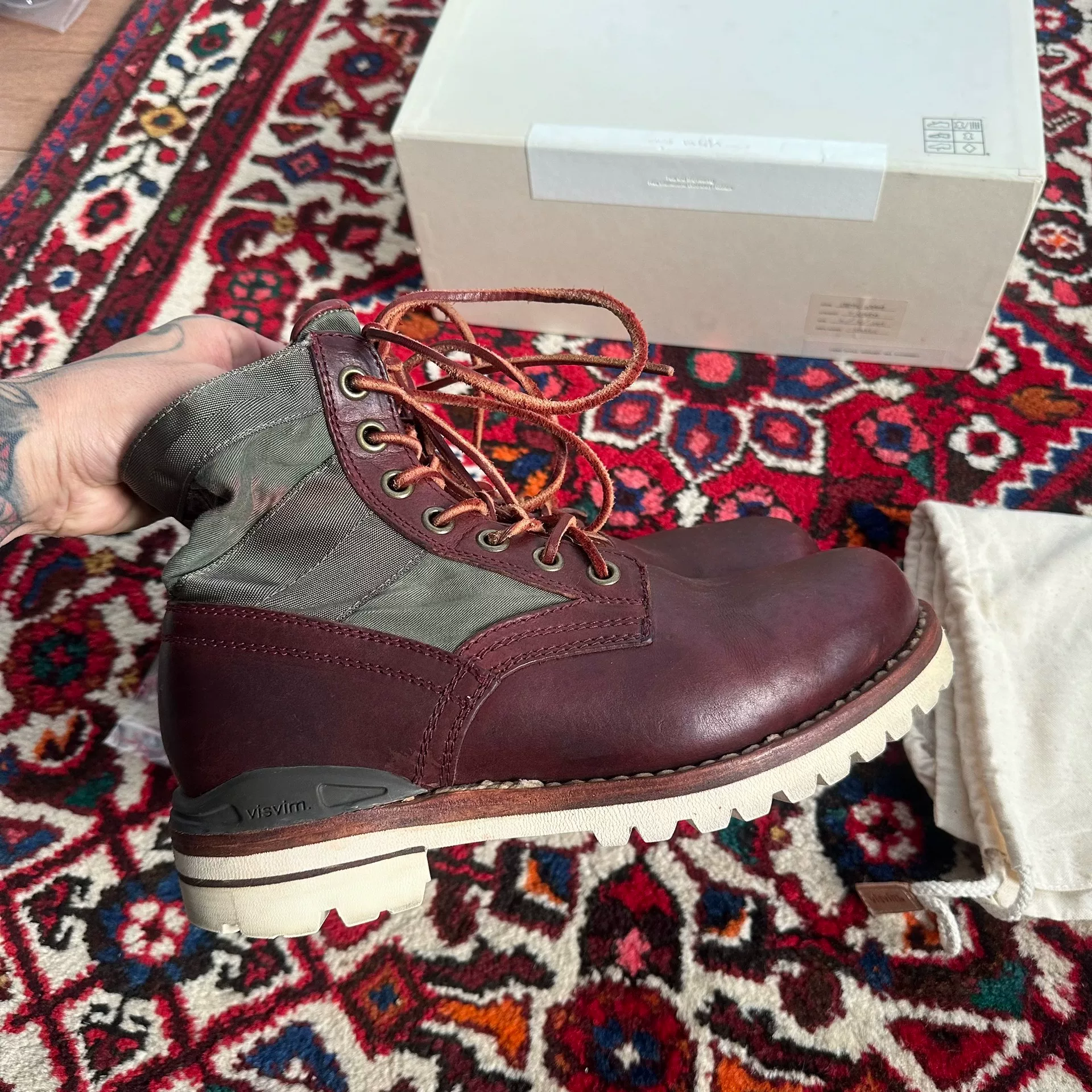 visvim 13ss 7hole Boots — detail