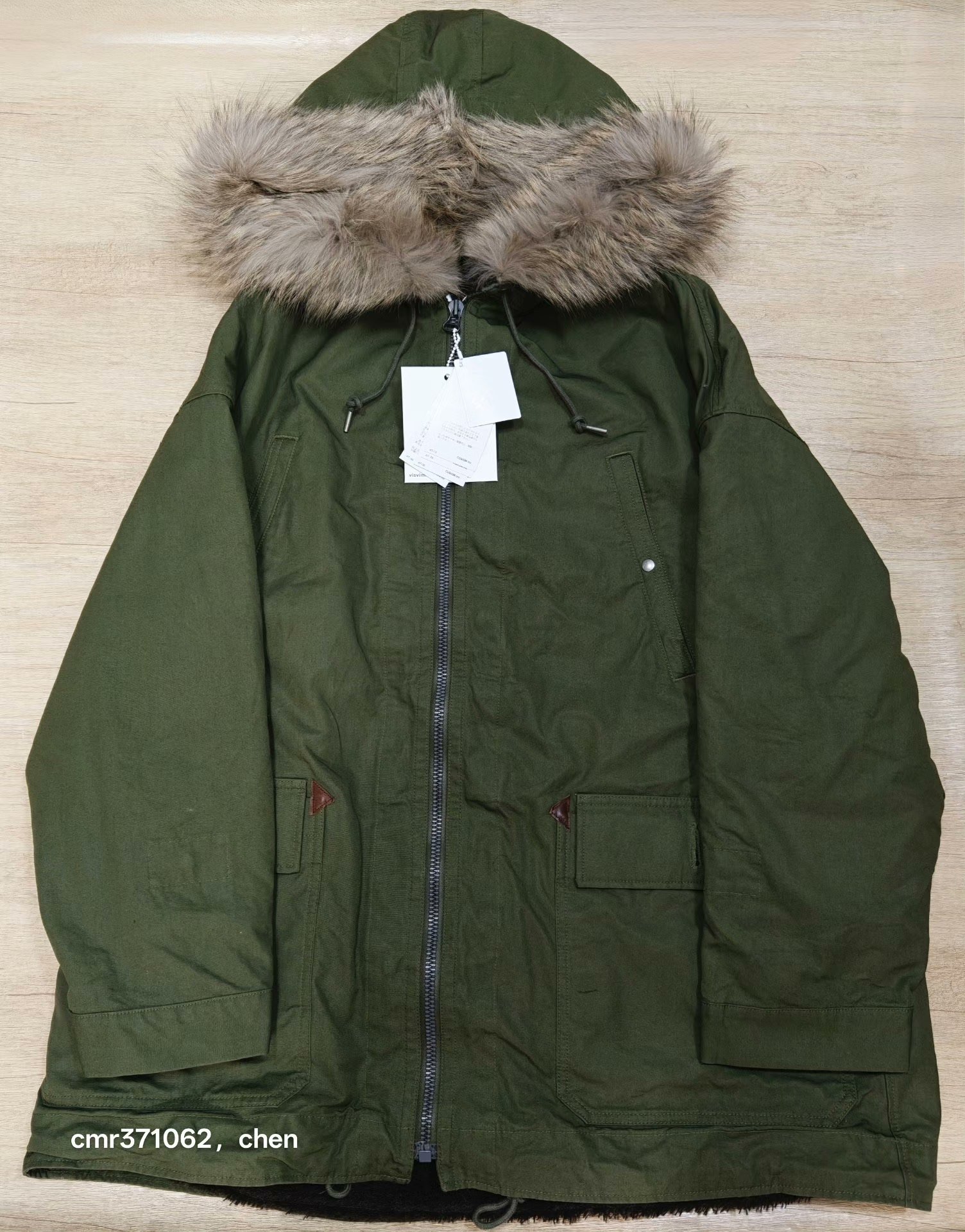 visvim Cold Bay Parka Wool Alpaca