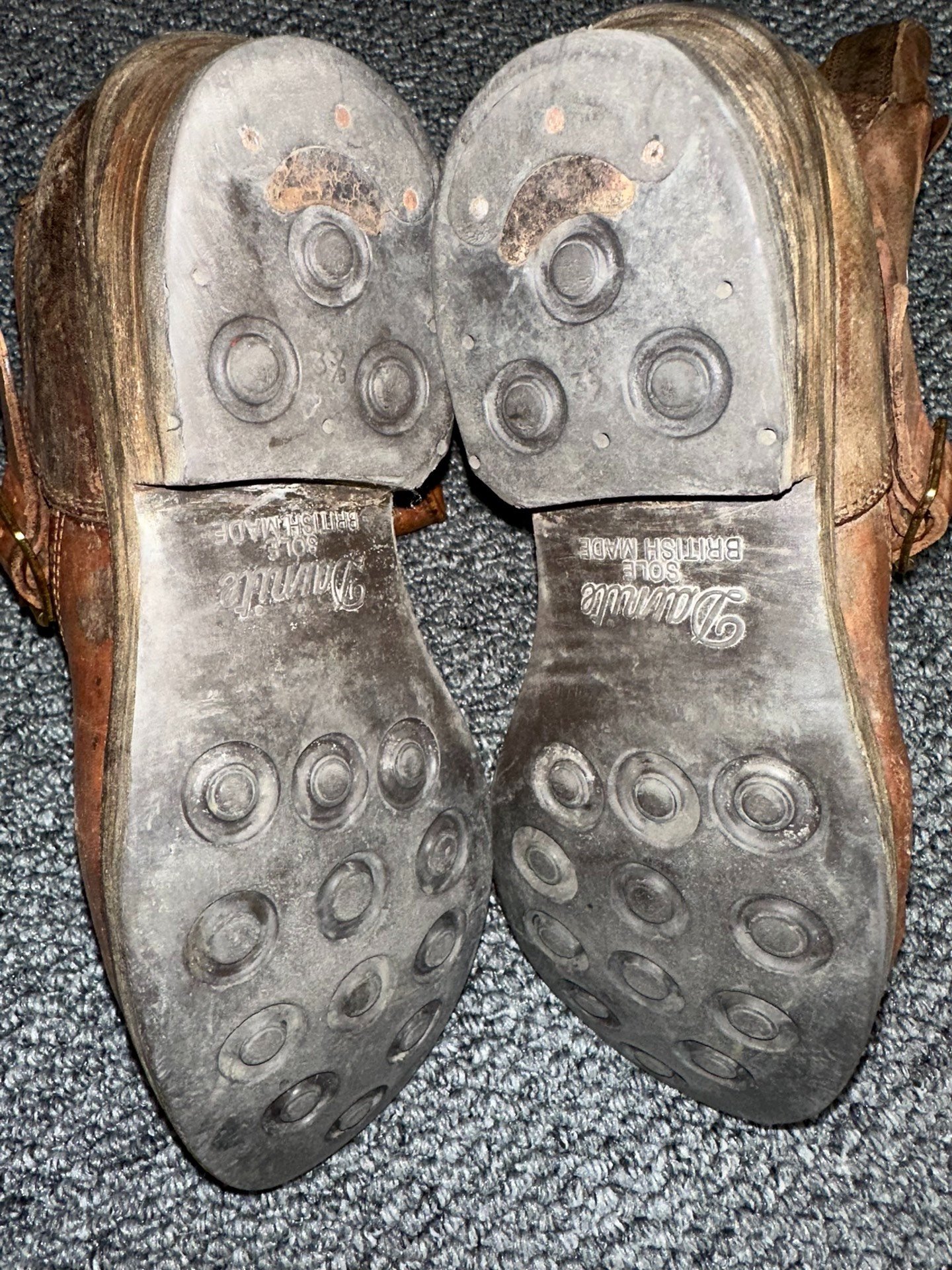 visvim ict mud-dyed two boots — back