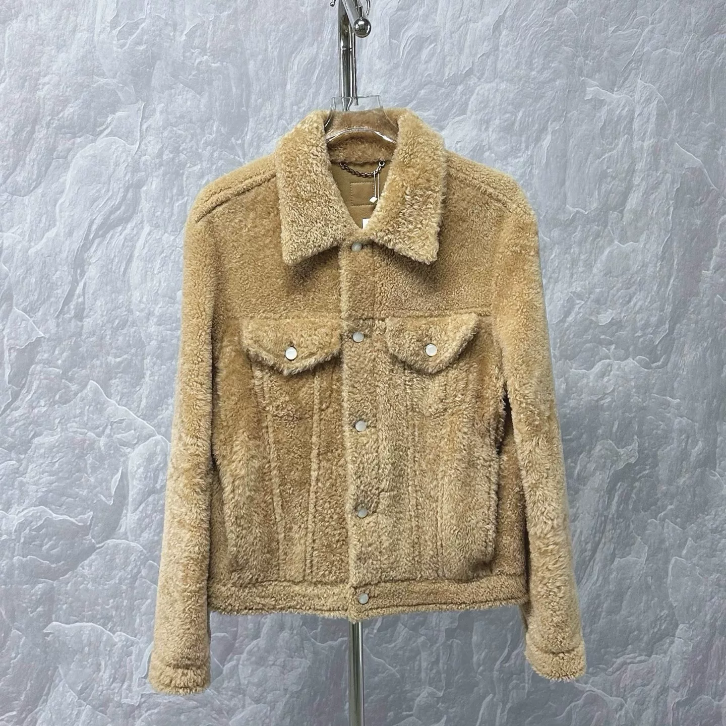 Louis Vuitton SS25 Shearling Collar Jacket