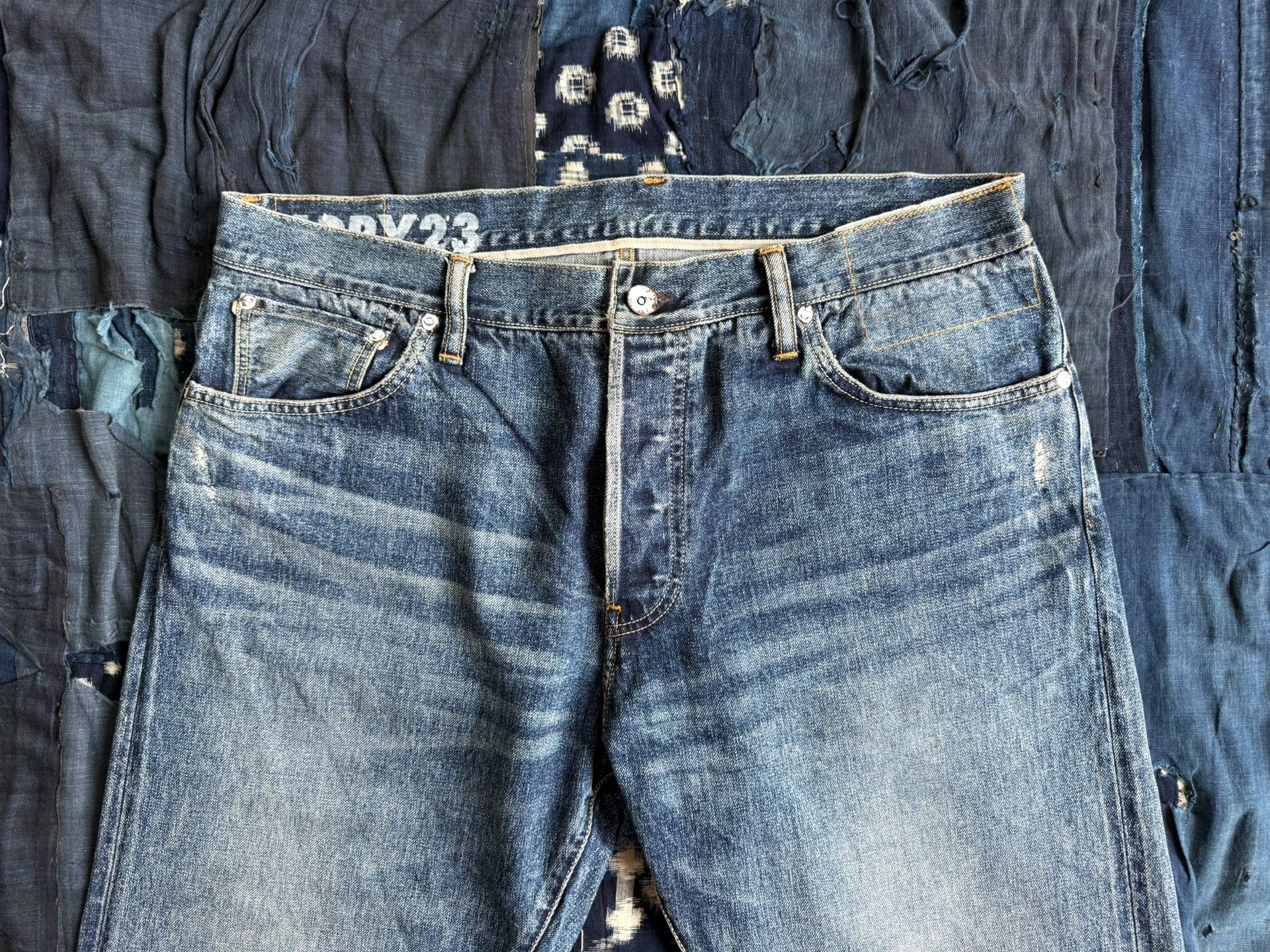 VISVIM 24SS Social Sculpture 11 Dry Jeans — back