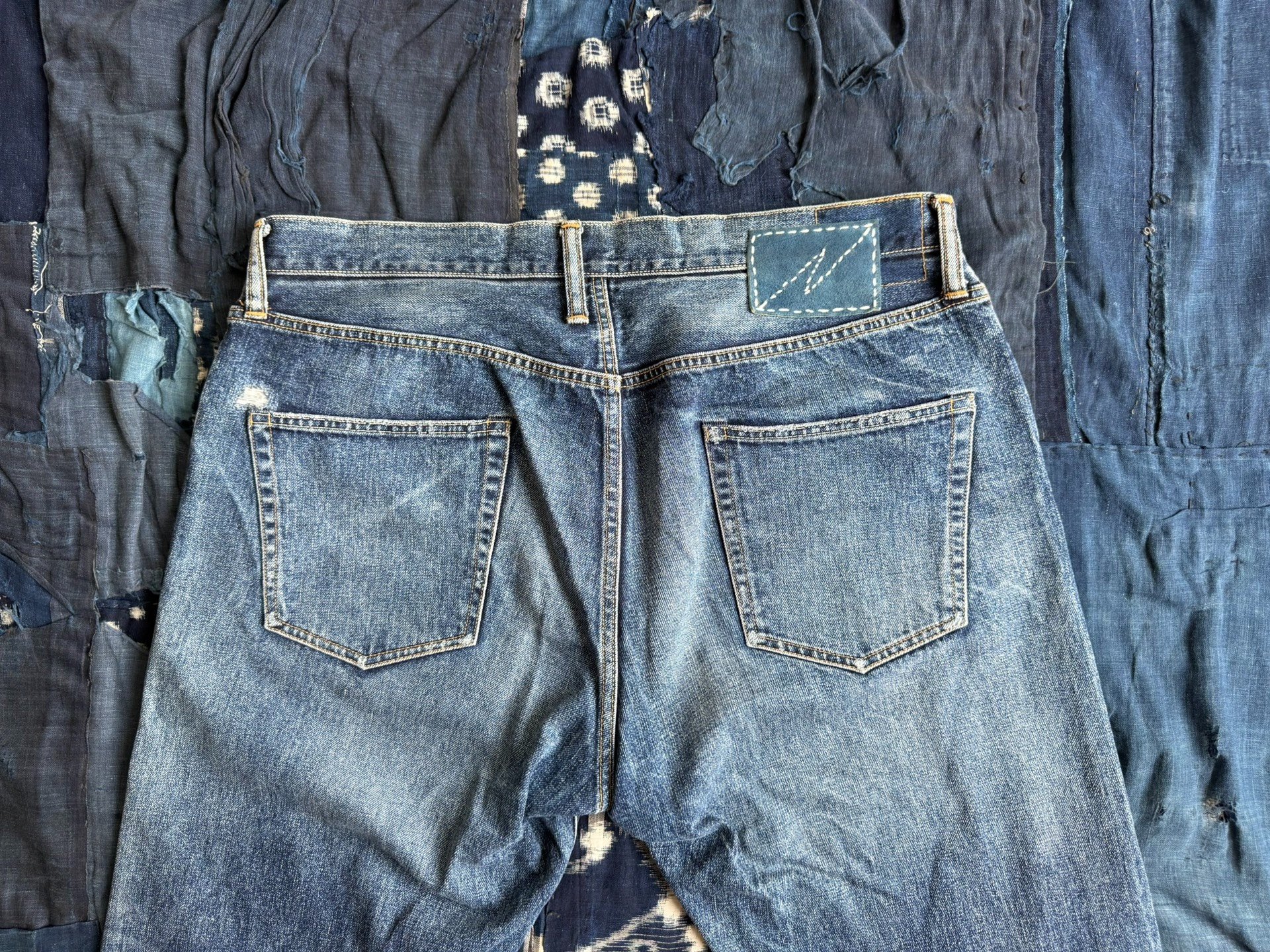 VISVIM 24SS Social Sculpture 11 Dry Jeans — label