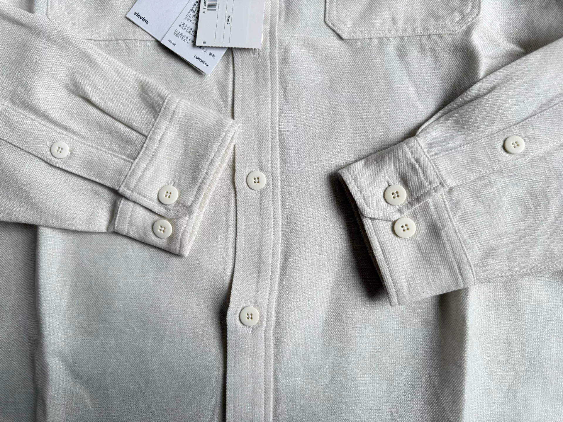 VISVIM 25AW LUMBER L/S Shirt — back