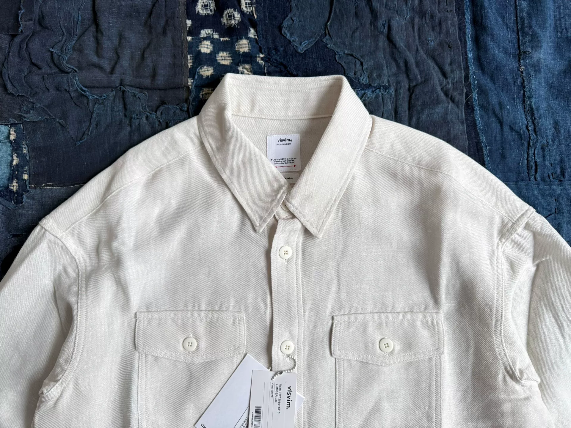 VISVIM 25AW LUMBER L/S Shirt — detail