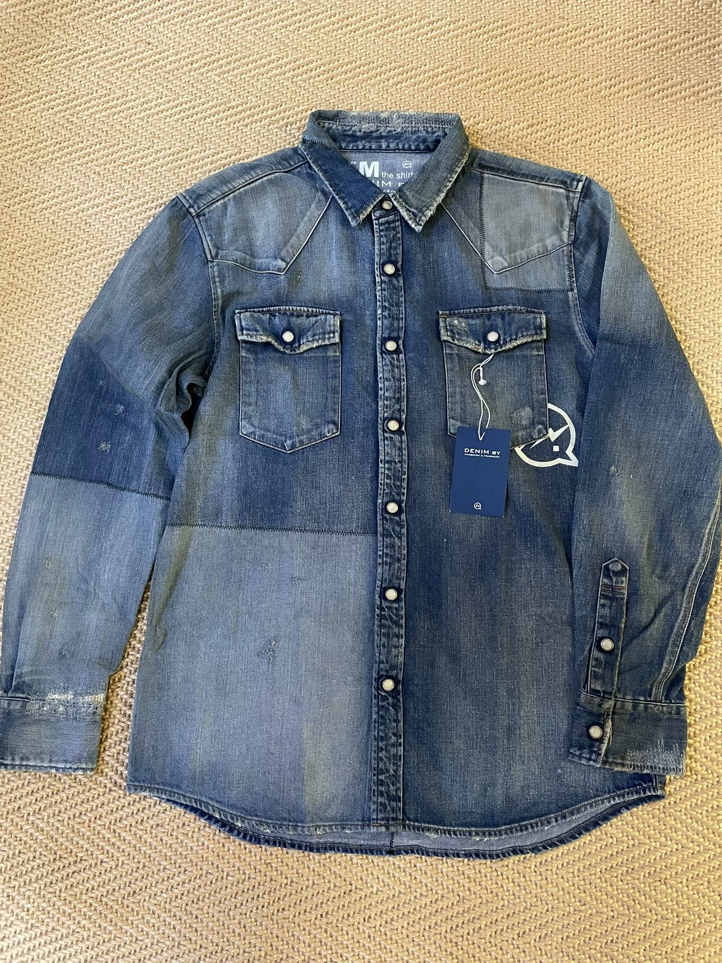 Vanquish Fragment Denim Shirt Jacket