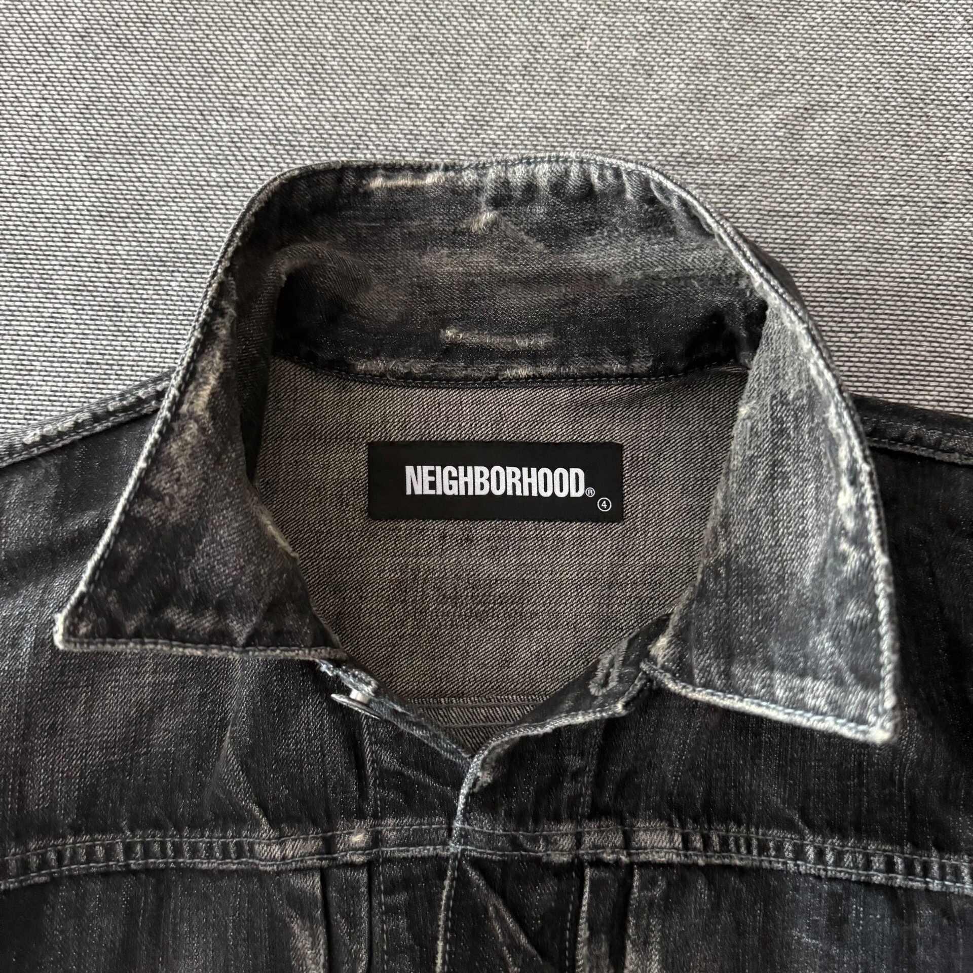 Neighborhood 21ss Stockman Denim Jacket — detail